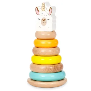 Little Tikes - Wooden Critters Shape Stacker - Llama