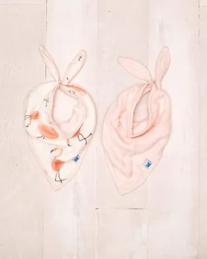 Little Unicorn Deluxe Bandana Bibs Pink Ladies Set