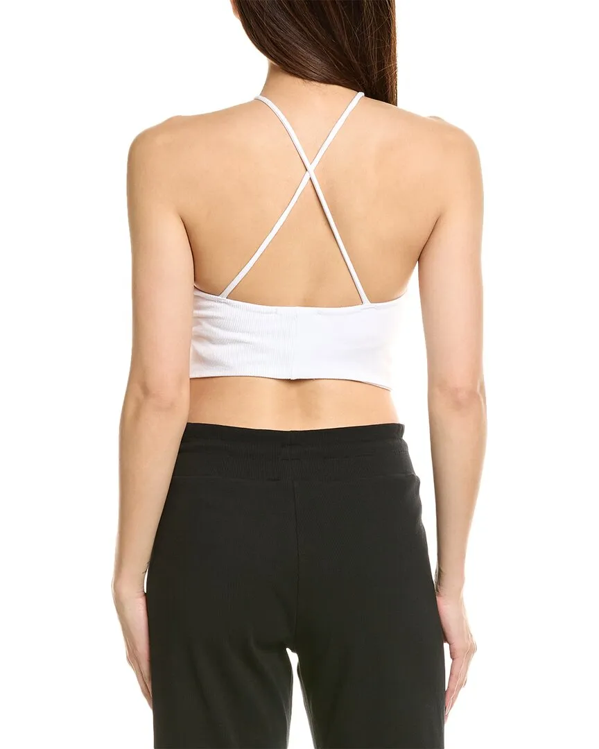 LNA Emmy Double Layer Ribbed Top