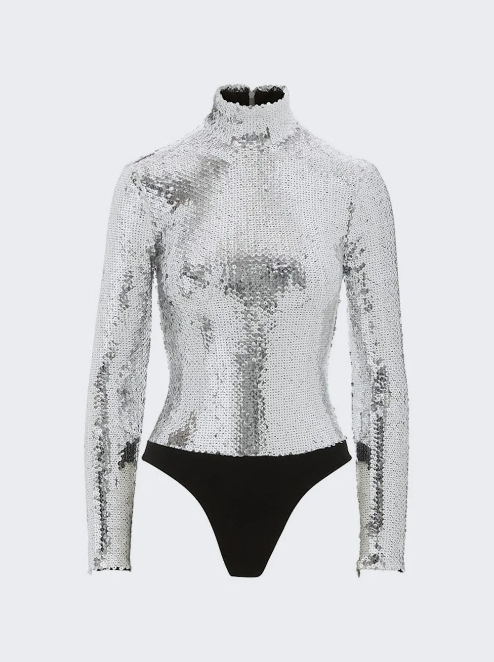 Long Sleeve Sequin Bodysuit