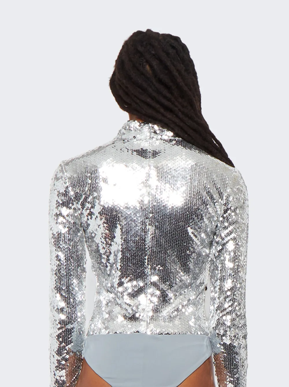 Long Sleeve Sequin Bodysuit