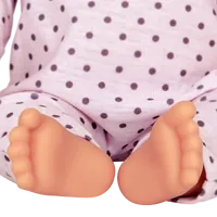 LullaBaby – Baby Doll – Lilac Polka Dot Pajama