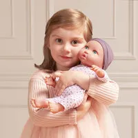 LullaBaby – Baby Doll – Lilac Polka Dot Pajama