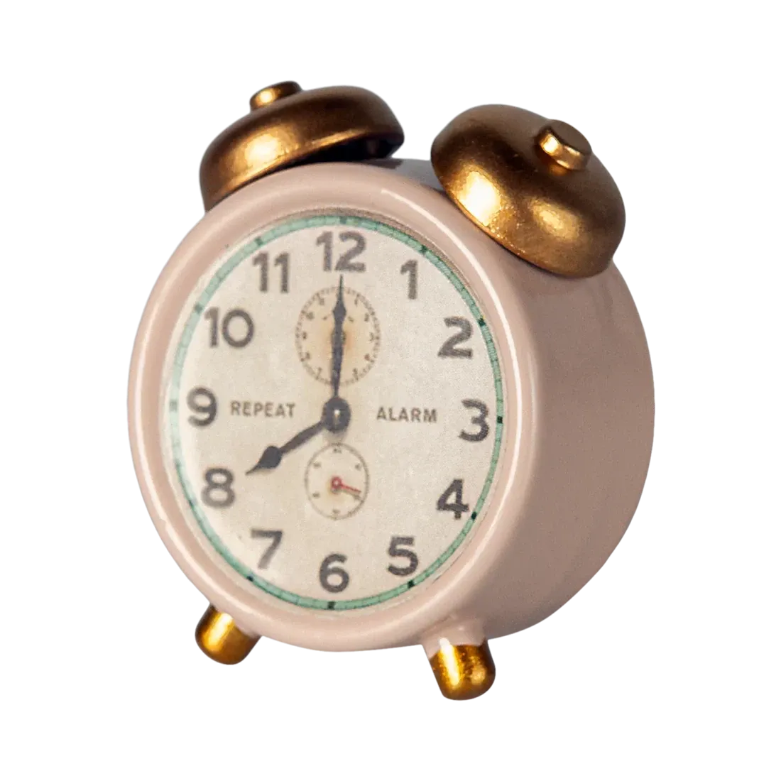 Maileg alarm clock for mouse - powder