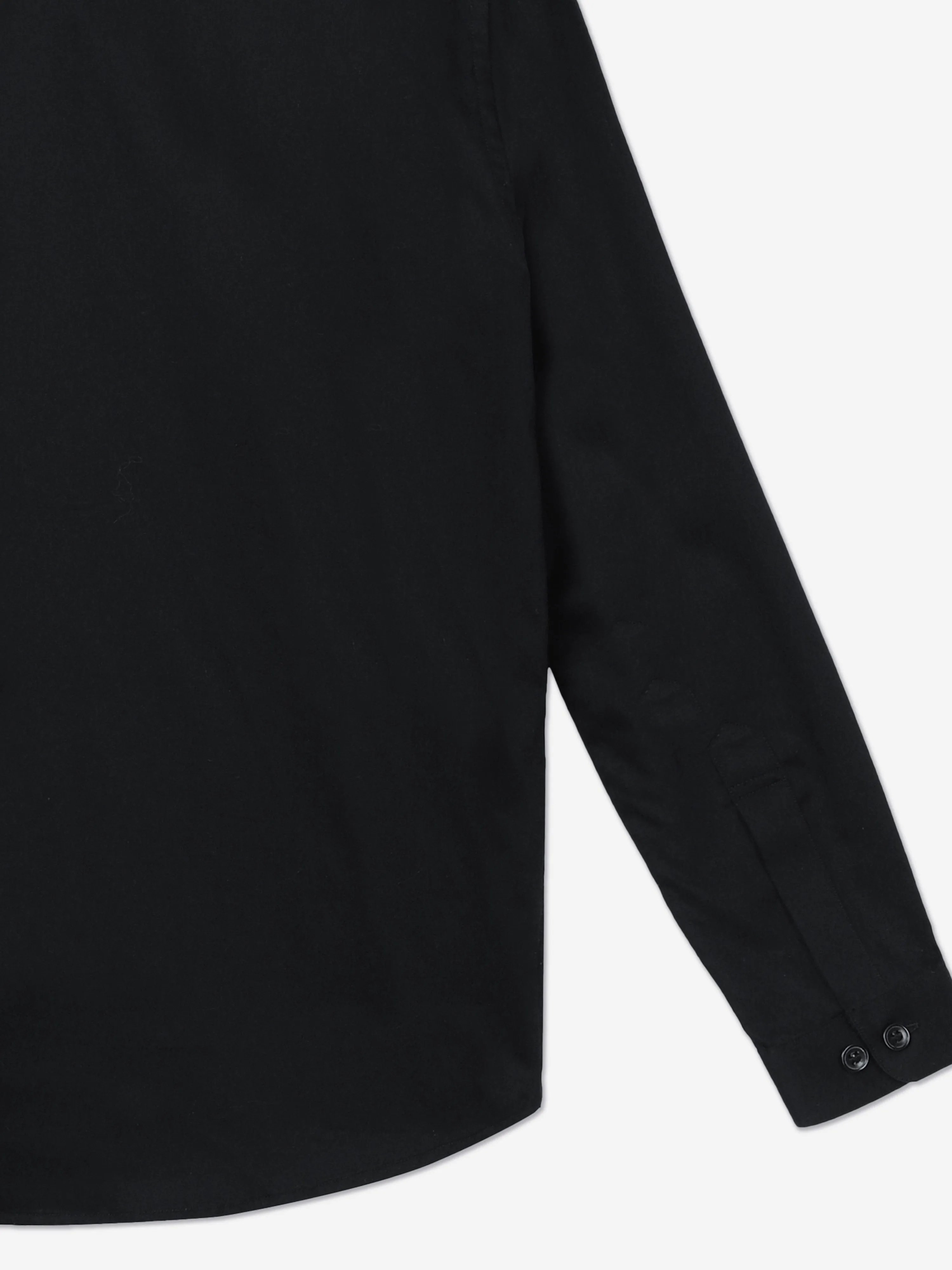 Maison Ava Boys Classic Lucien Shirt in Black