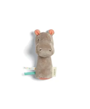 Mamas & Papas Mini Rattle - Henry Hippo