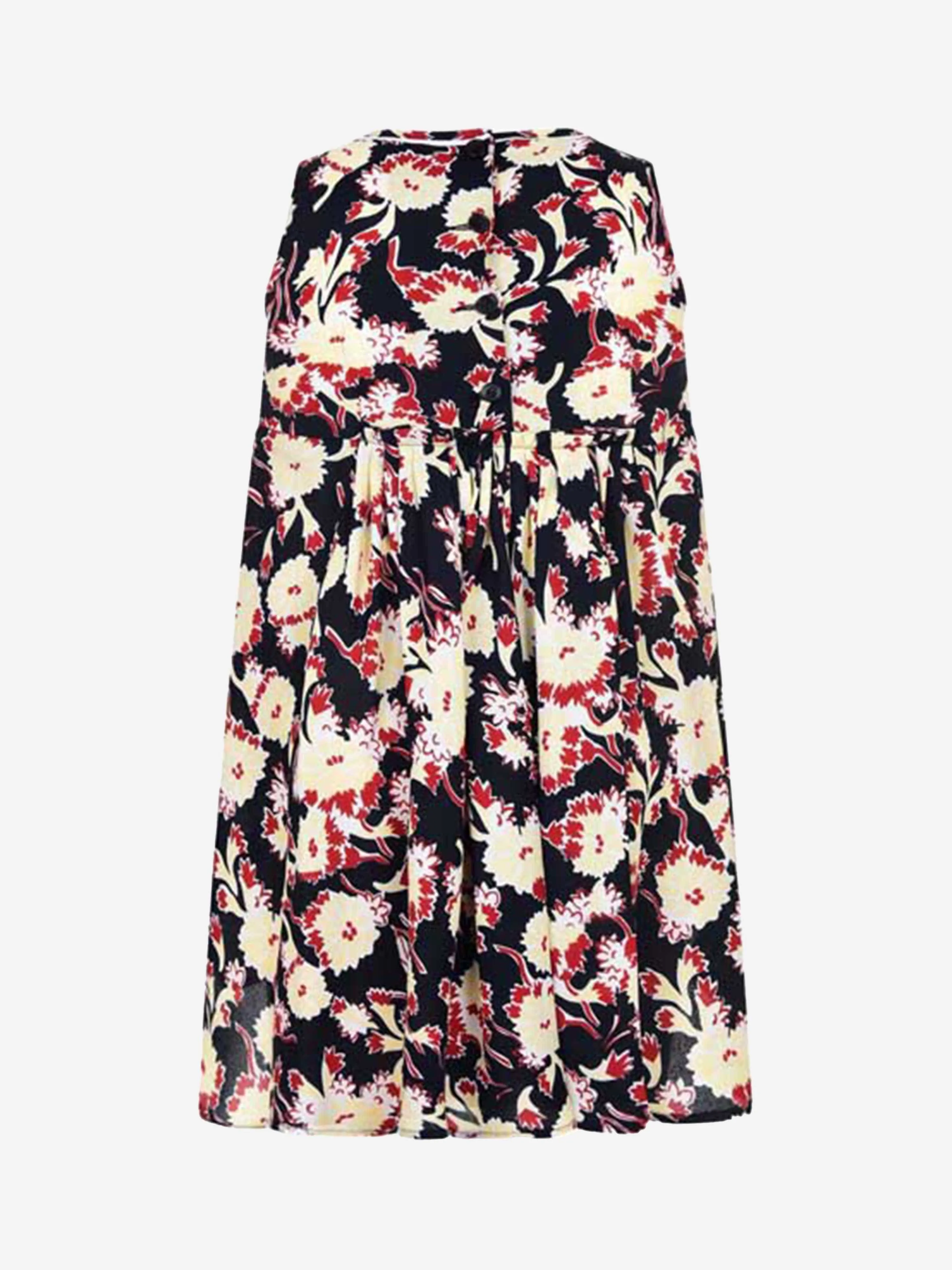 MARNI Girls & Yellow Floral Viscose Dress