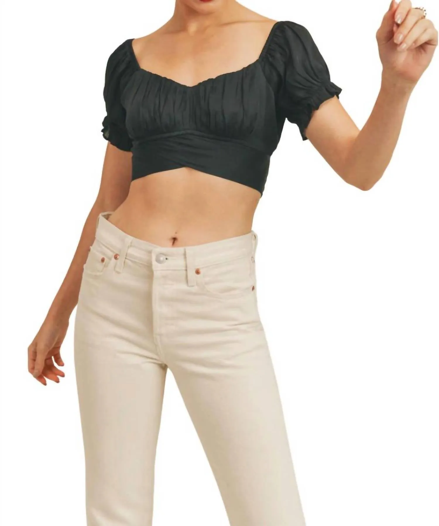 Mel Top In Navy