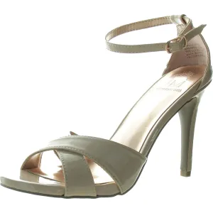 Msara Womens Criss-Cross Manmade Ankle Strap