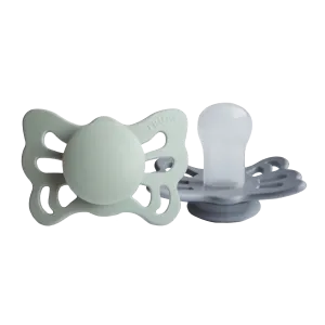MUSHIE Frigg Butterfly Anatomical Silicone Baby Pacifier