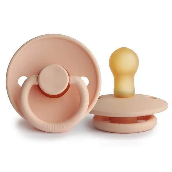 Mushie FRIGG Natural Rubber Pacifier - 6-18 Months