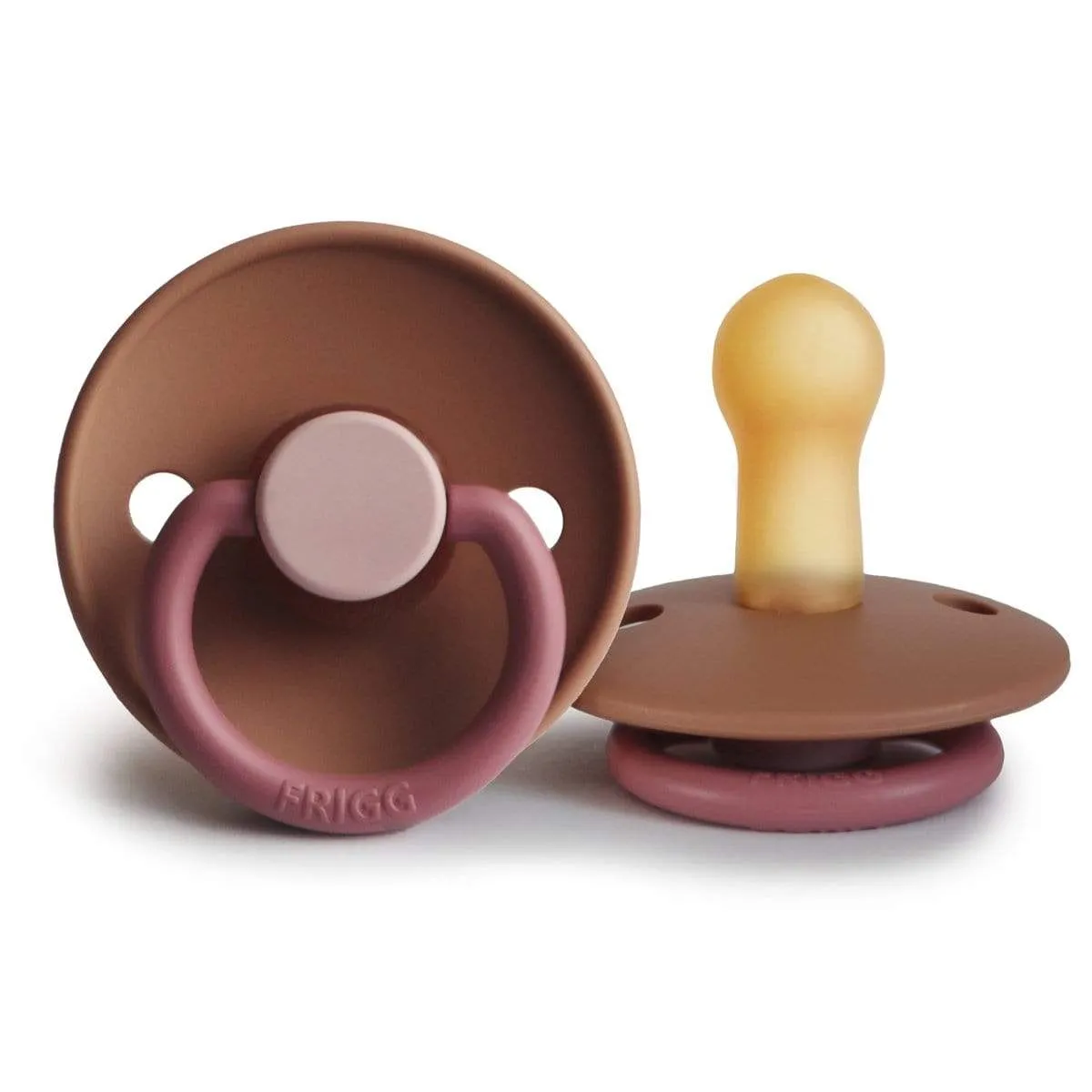Mushie FRIGG Natural Rubber Pacifier - 6-18 Months