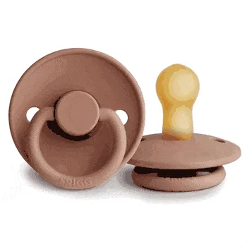 Mushie FRIGG Natural Rubber Pacifier - 6-18 Months