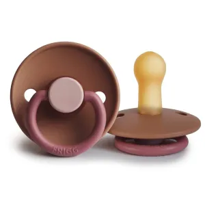 Mushie FRIGG Natural Rubber Pacifier - 6-18 Months