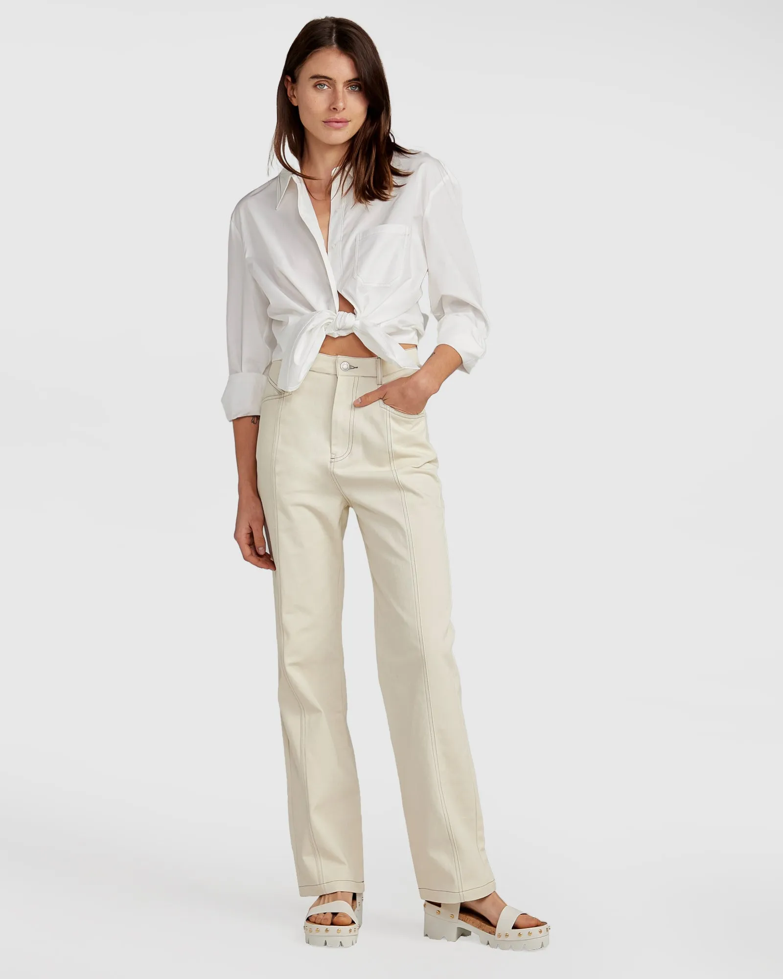 My Girl Oversized Shirt - White
