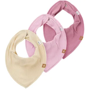 Name It Mauve Orchid Yvetterossia 3-pack Scarf Bib Rib Babykids_Name-It