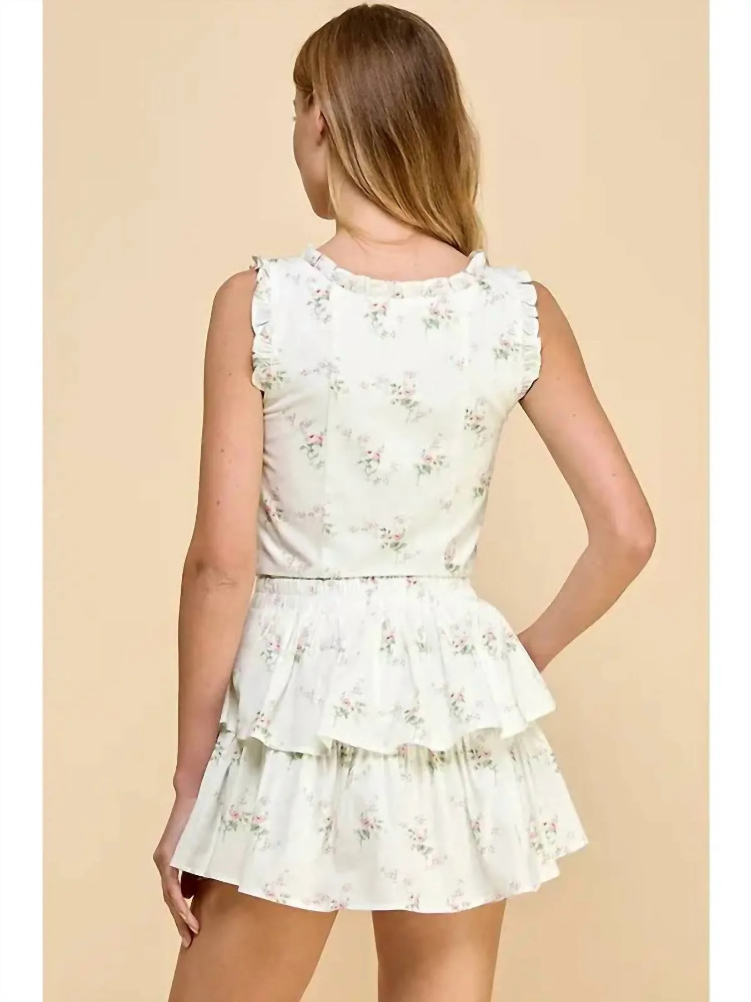 New Haven Top In White