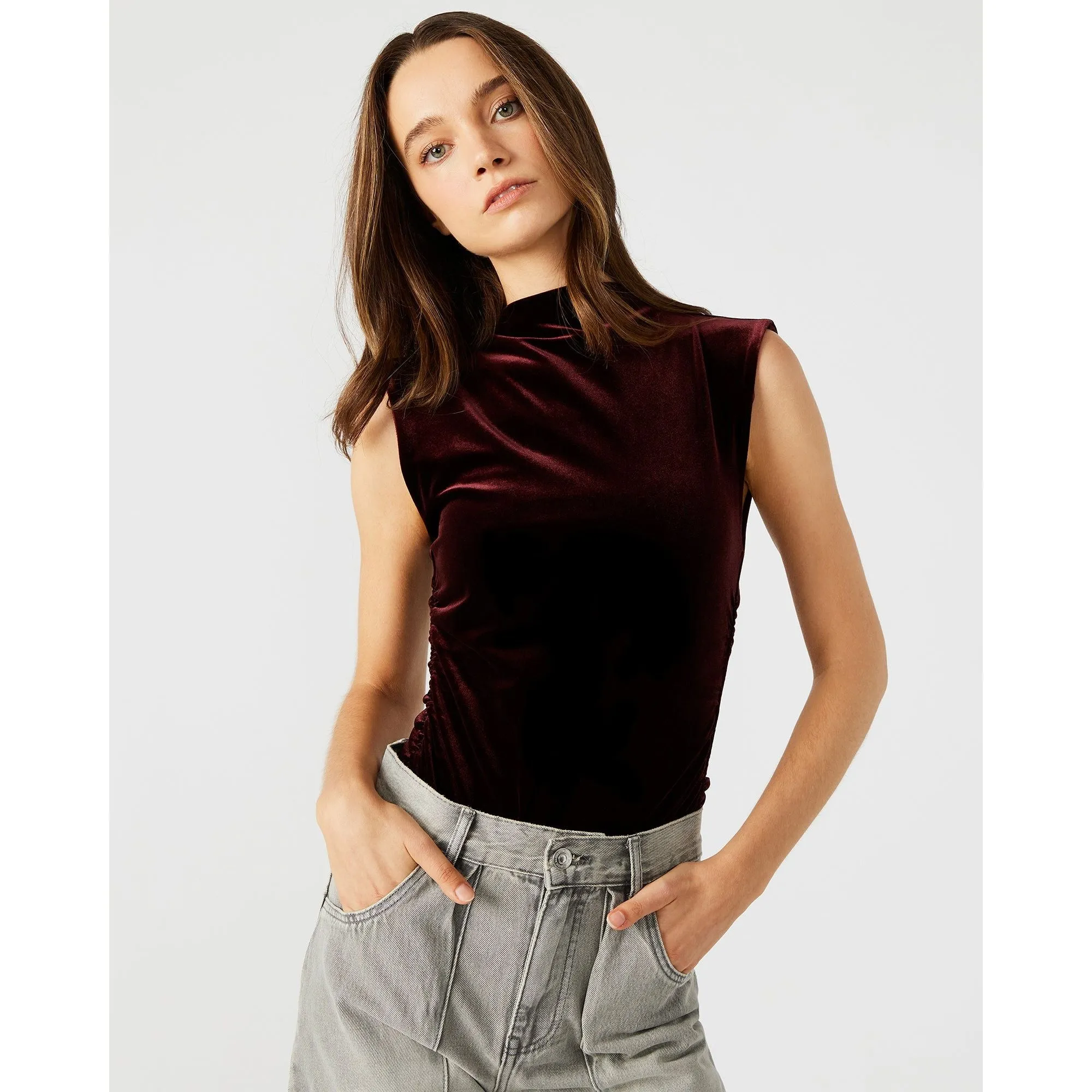 Nikola Bodysuit Wine