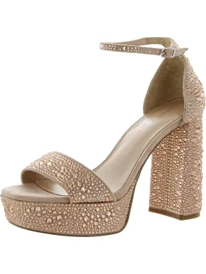 Omega R Womens Dressy Ankle Strap Platform Sandals