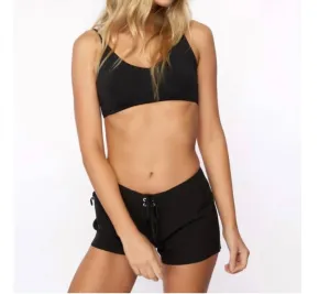 Onshore Stretch 3" Boardshort In Black