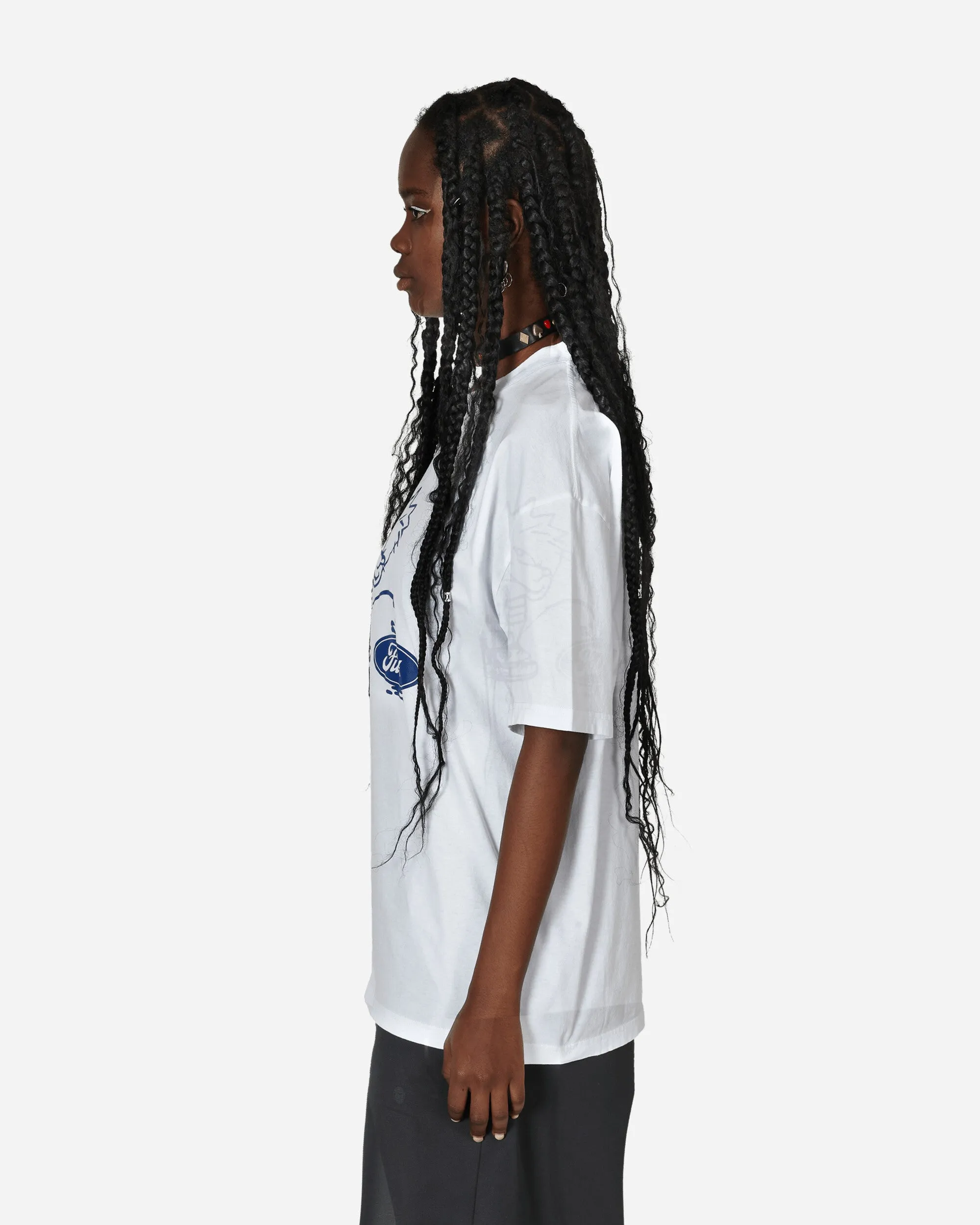 Oval Pee Boy T-Shirt White