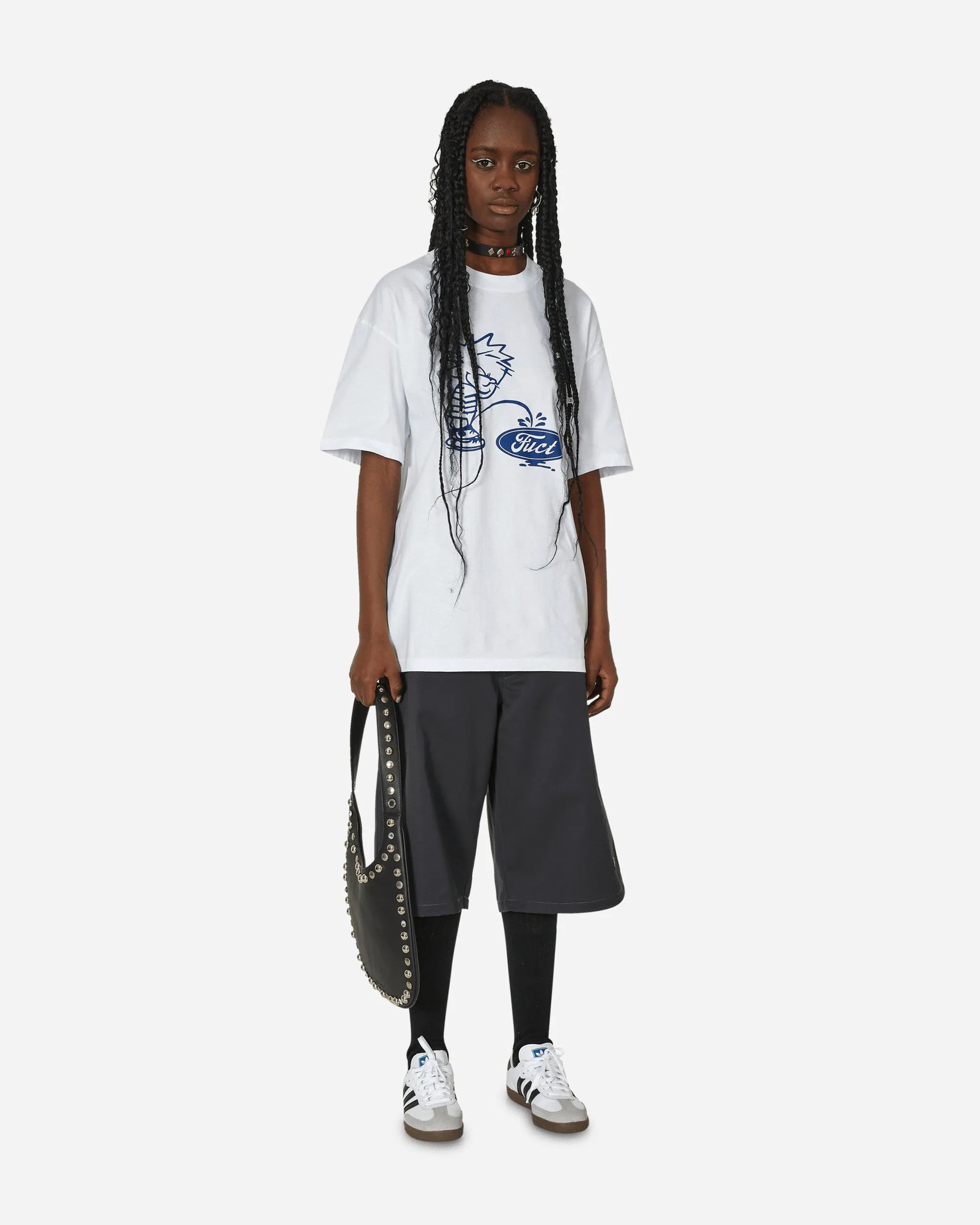 Oval Pee Boy T-Shirt White