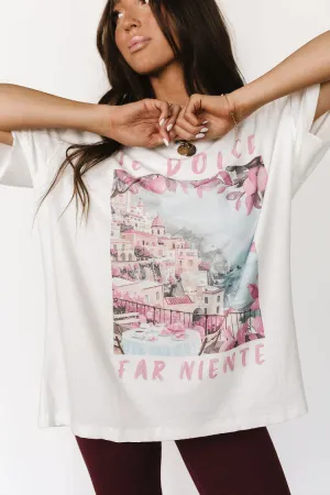Oversized Tee - A Simple Life