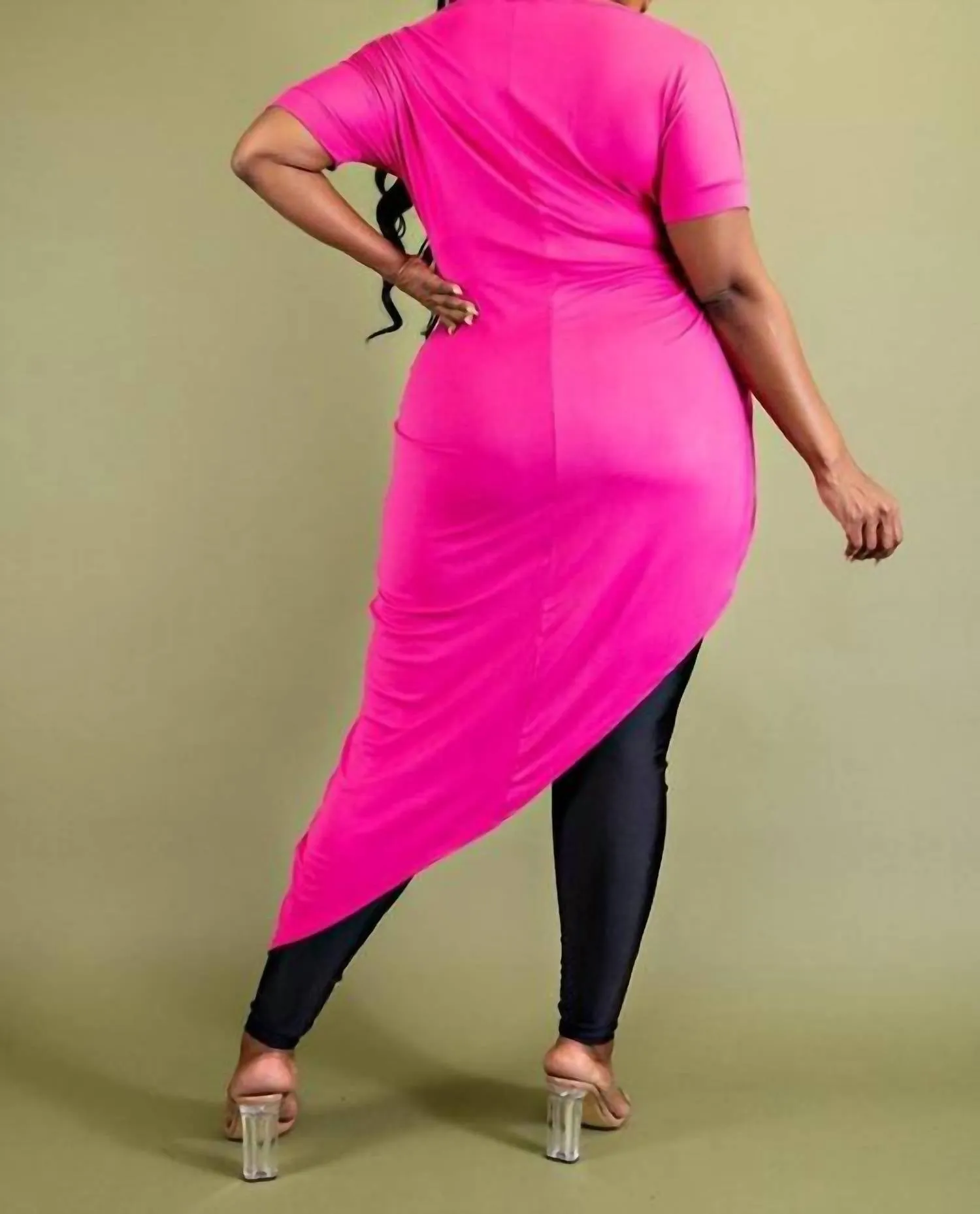 Pink To The Point Tunic Top