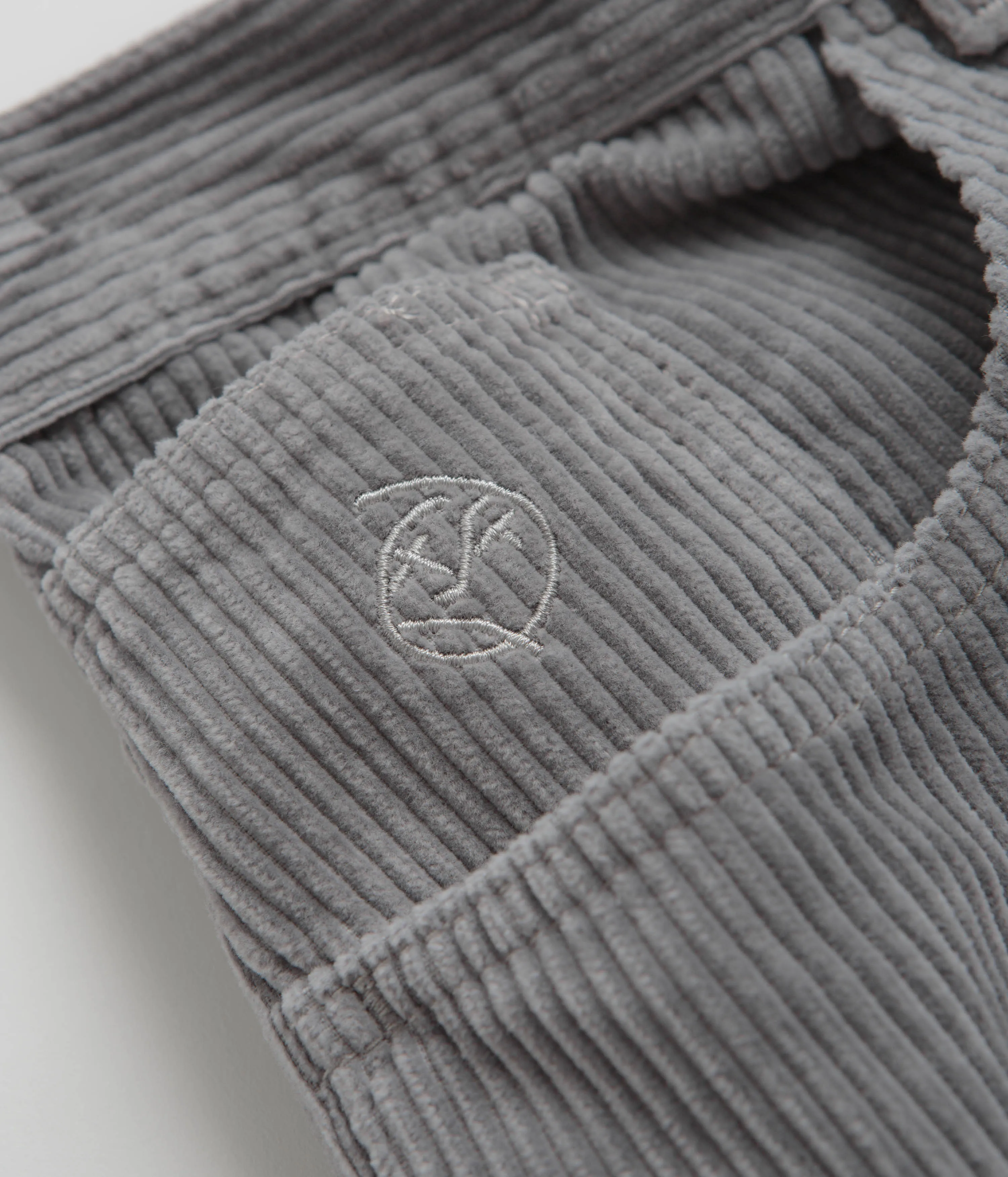 Polar Big Boy Cord Pants - Silver Polar Clothing