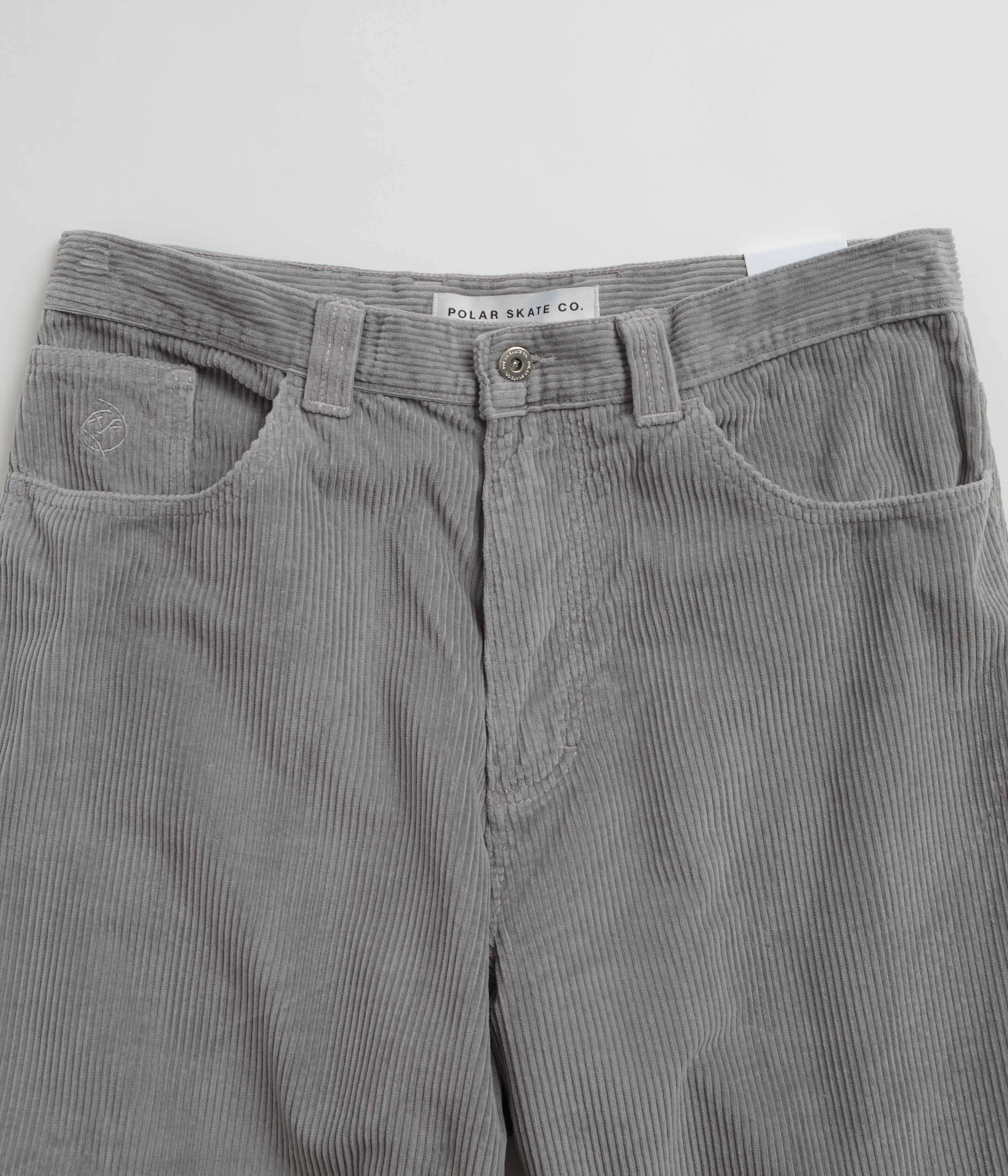 Polar Big Boy Cord Pants - Silver Polar Clothing