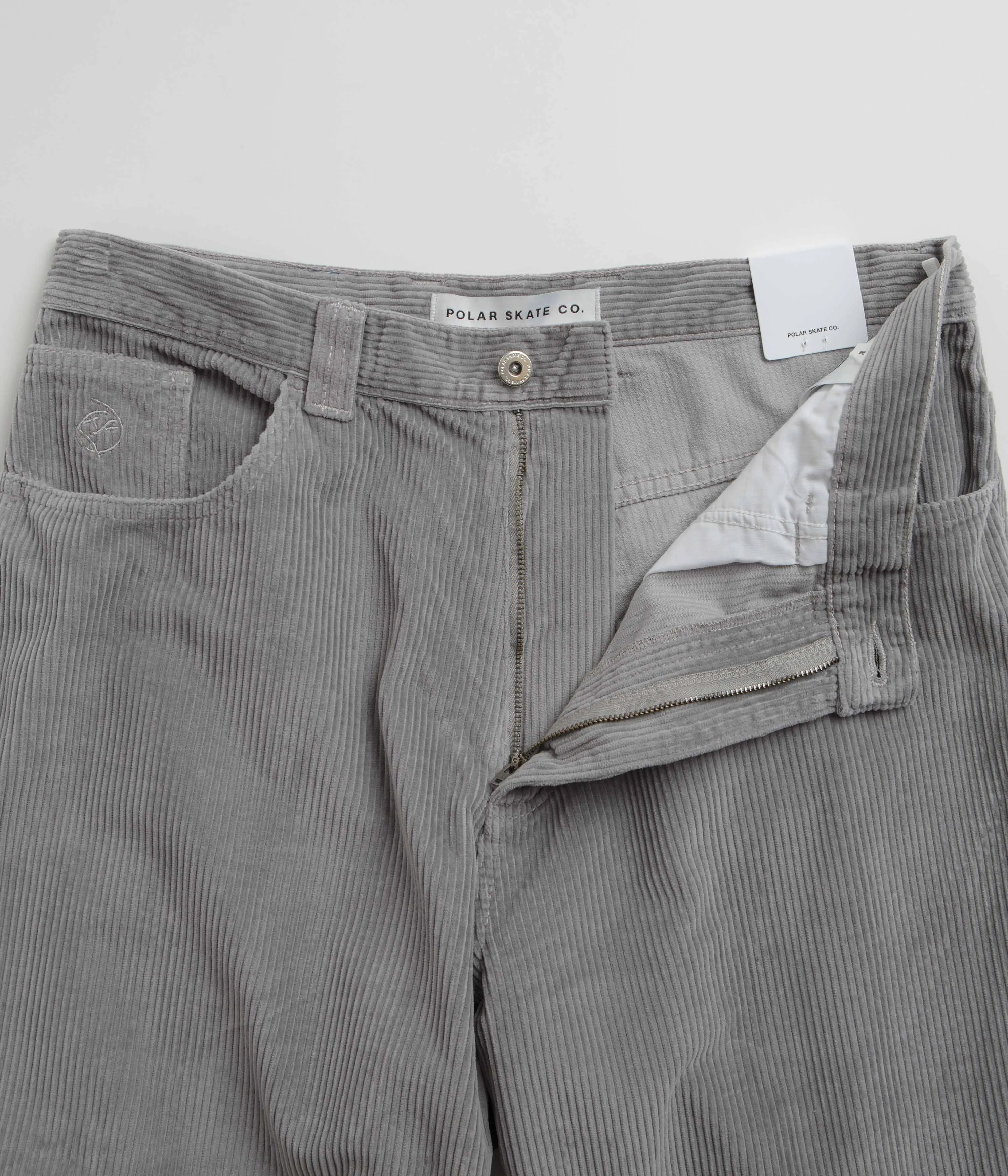 Polar Big Boy Cord Pants - Silver Polar Clothing