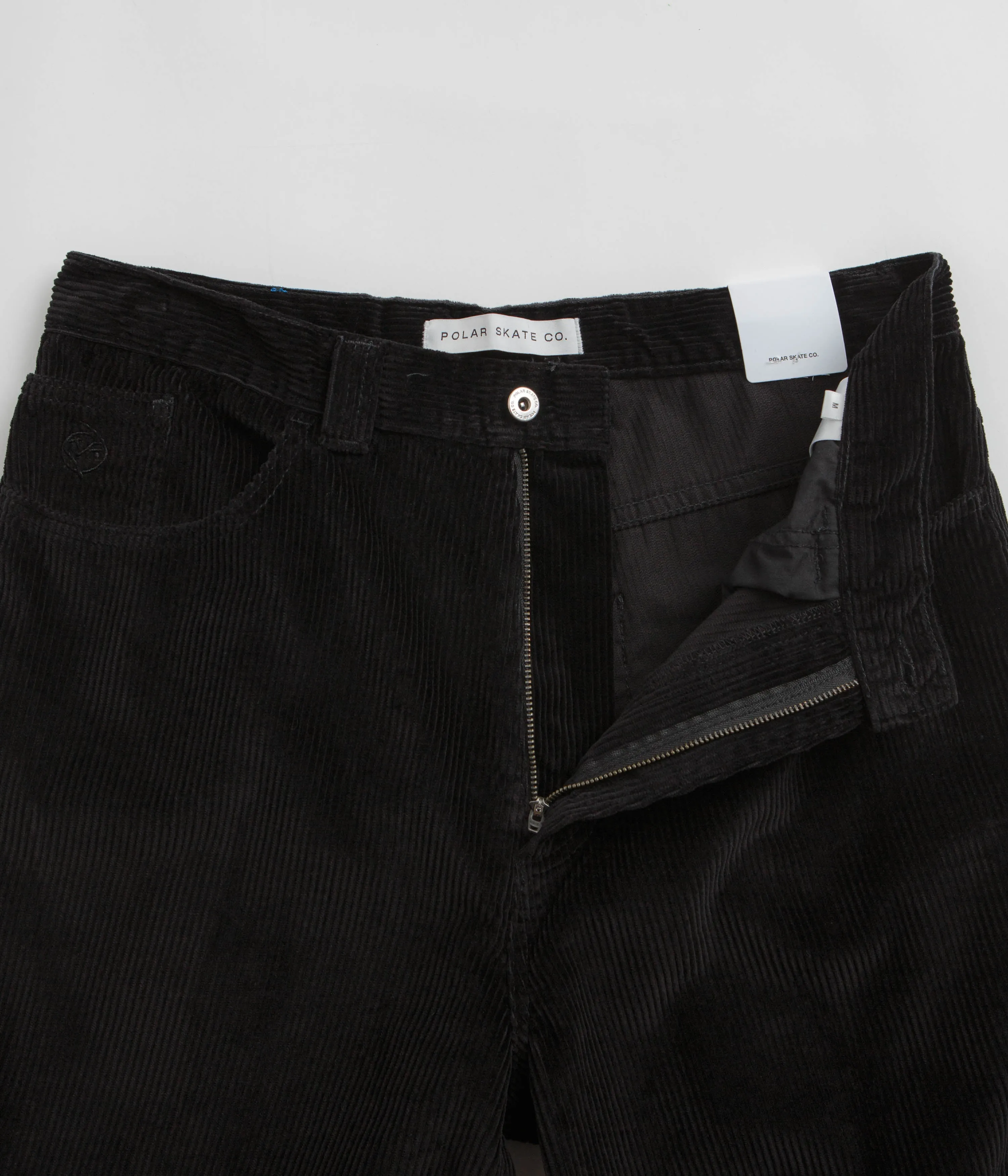 Polar Big Boy Cord Shorts - Black Polar Clothing