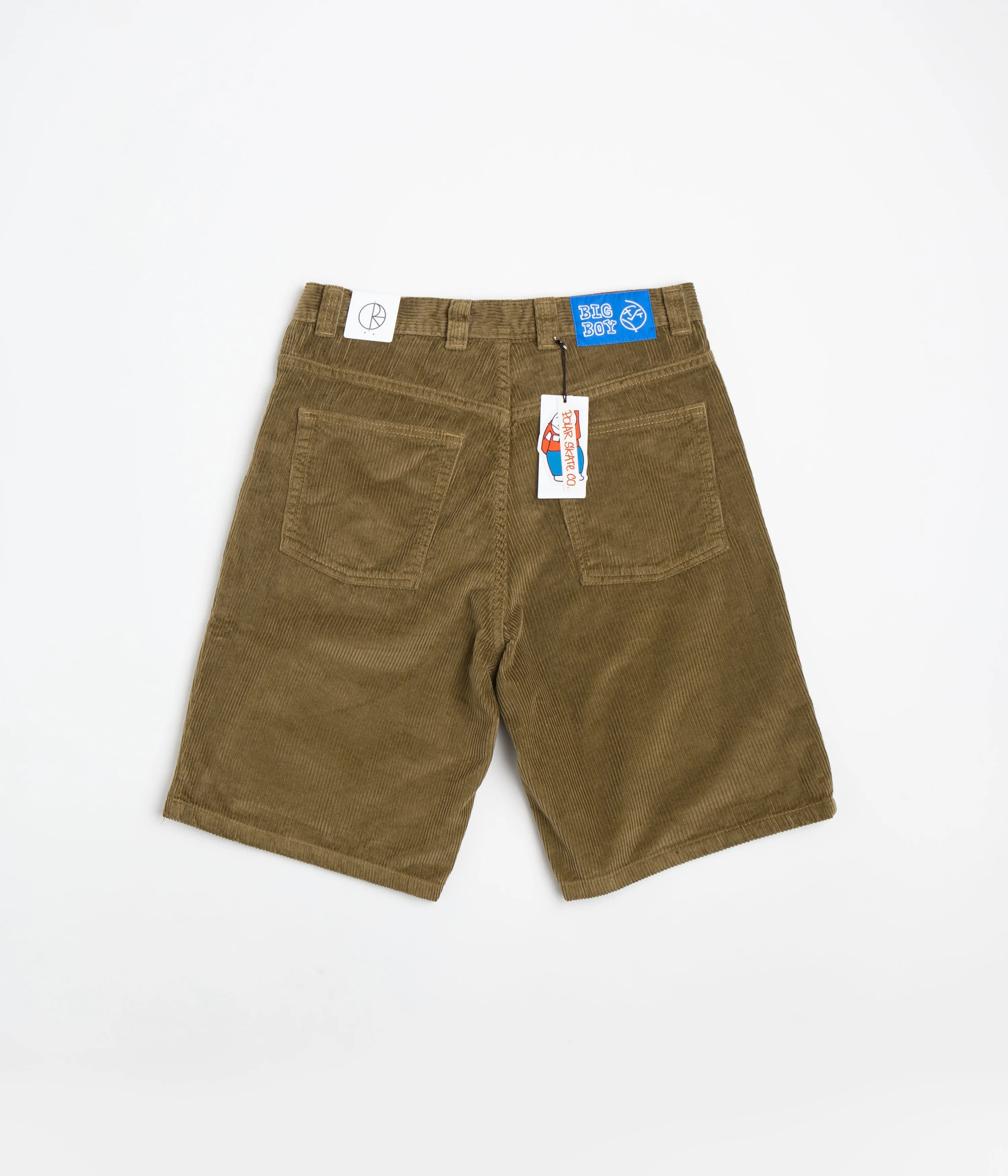Polar Big Boy Cord Shorts - Brass Polar Clothing