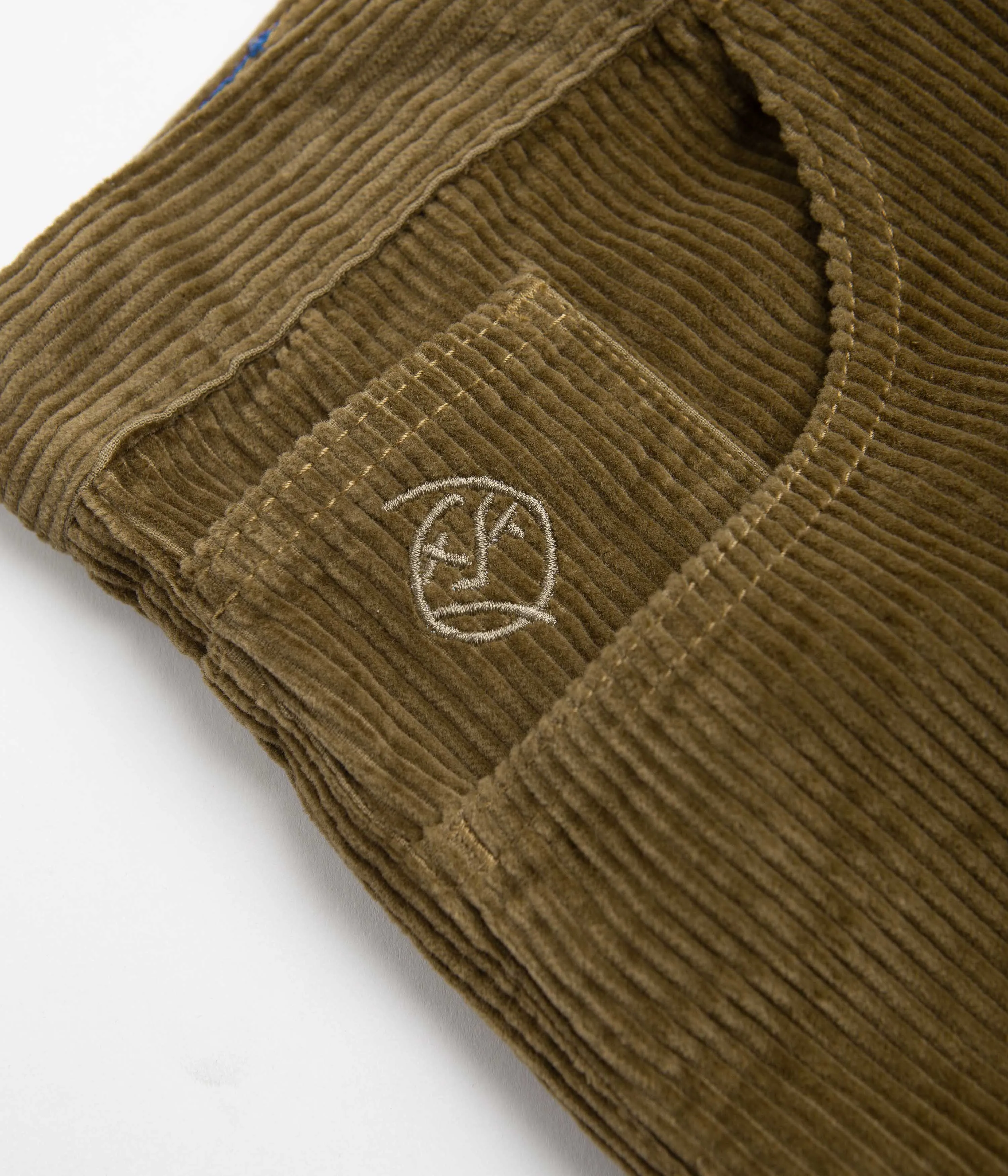 Polar Big Boy Cord Shorts - Brass Polar Clothing