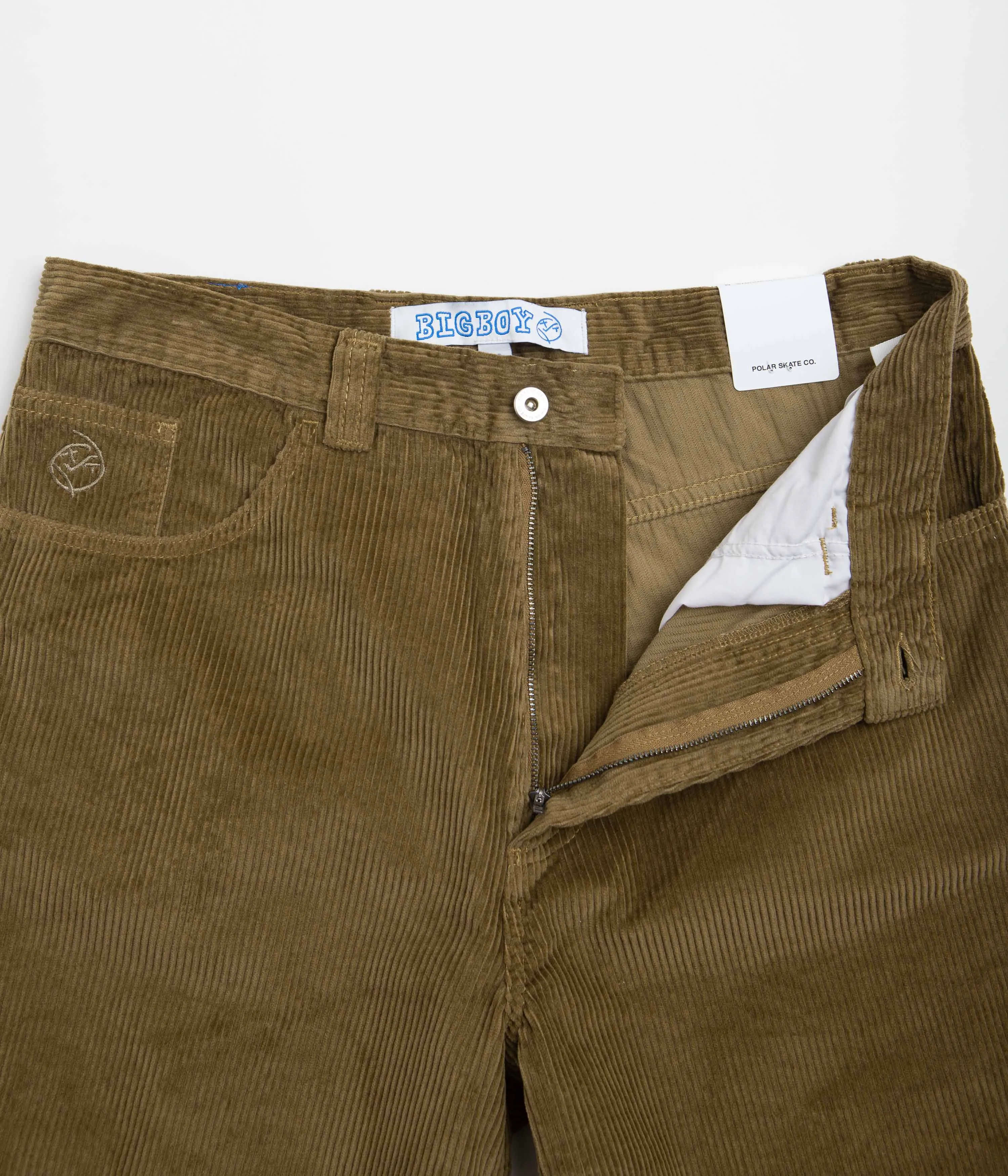 Polar Big Boy Cord Shorts - Brass Polar Clothing