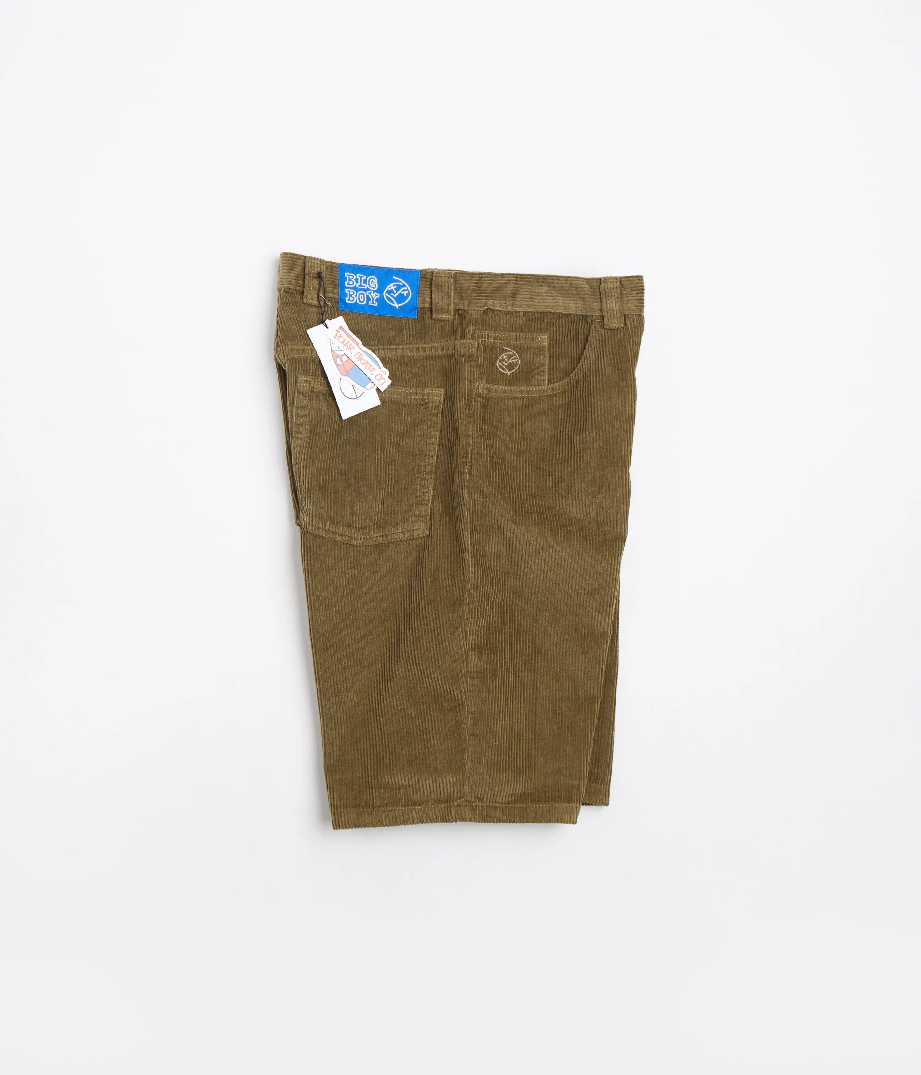 Polar Big Boy Cord Shorts - Brass Polar Clothing