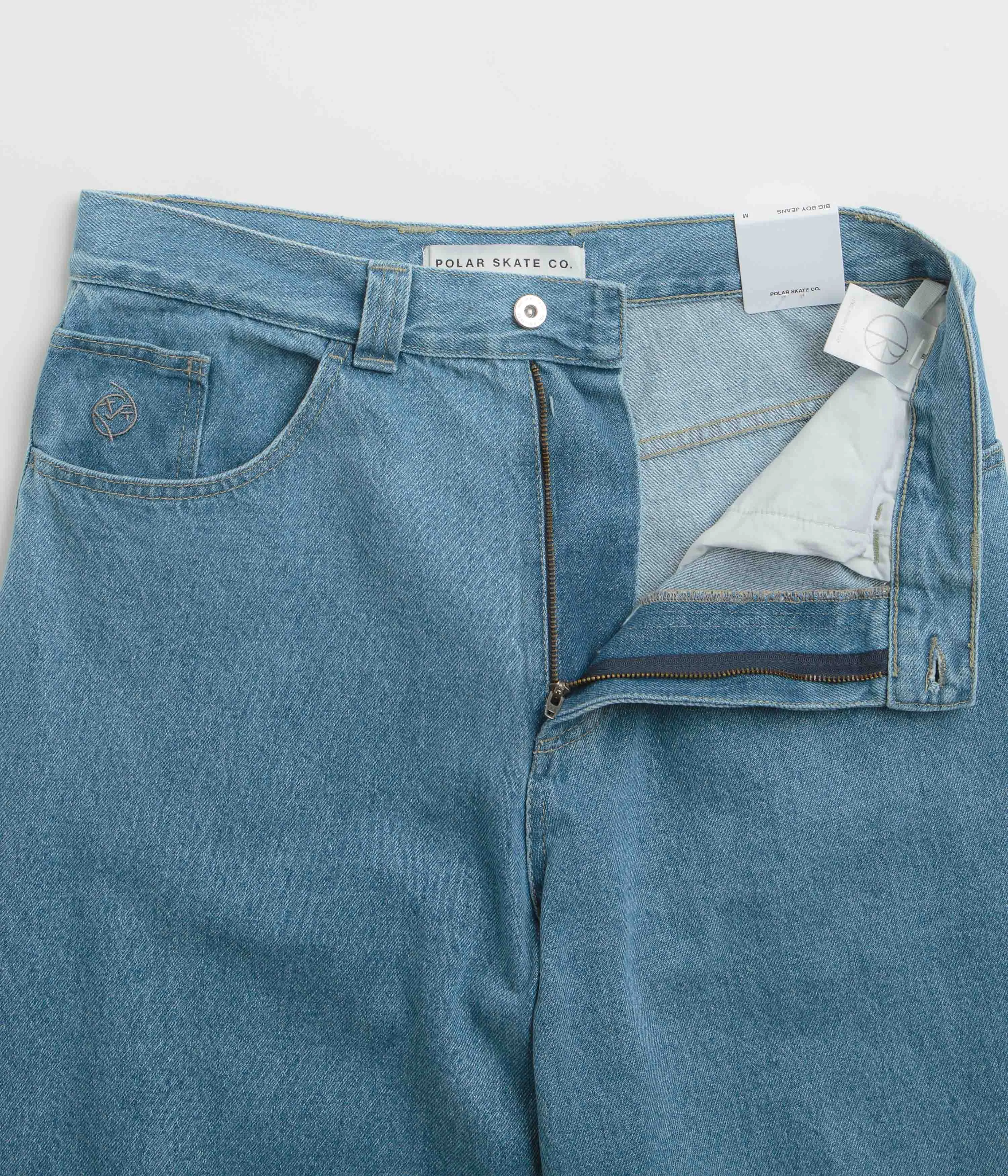 Polar Big Boy Jeans - Mid Blue Polar Clothing