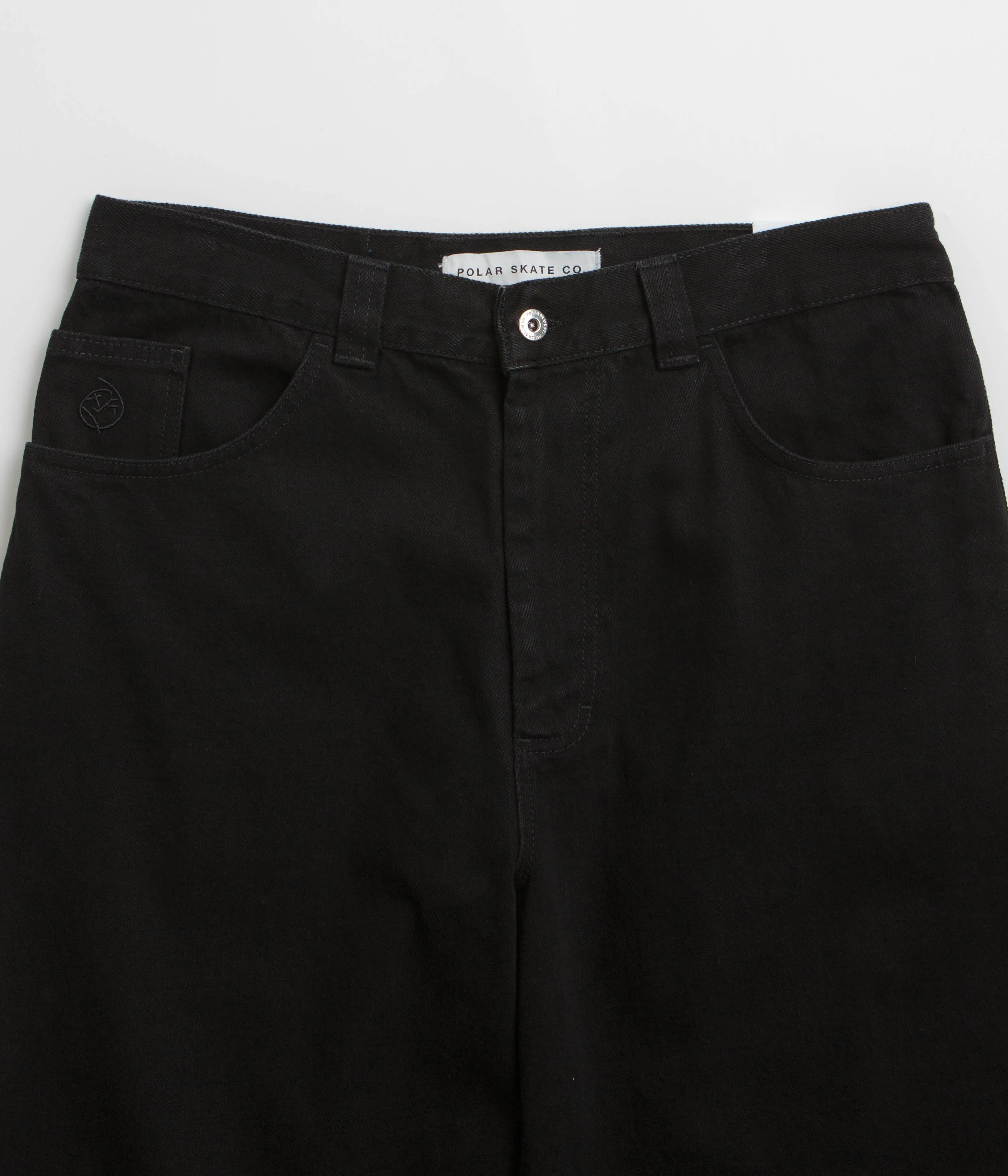 Polar Big Boy Jeans - Pitch Black Polar Clothing