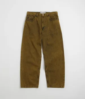 Polar Big Boy Jeans - Yellow Black / Black Polar Clothing