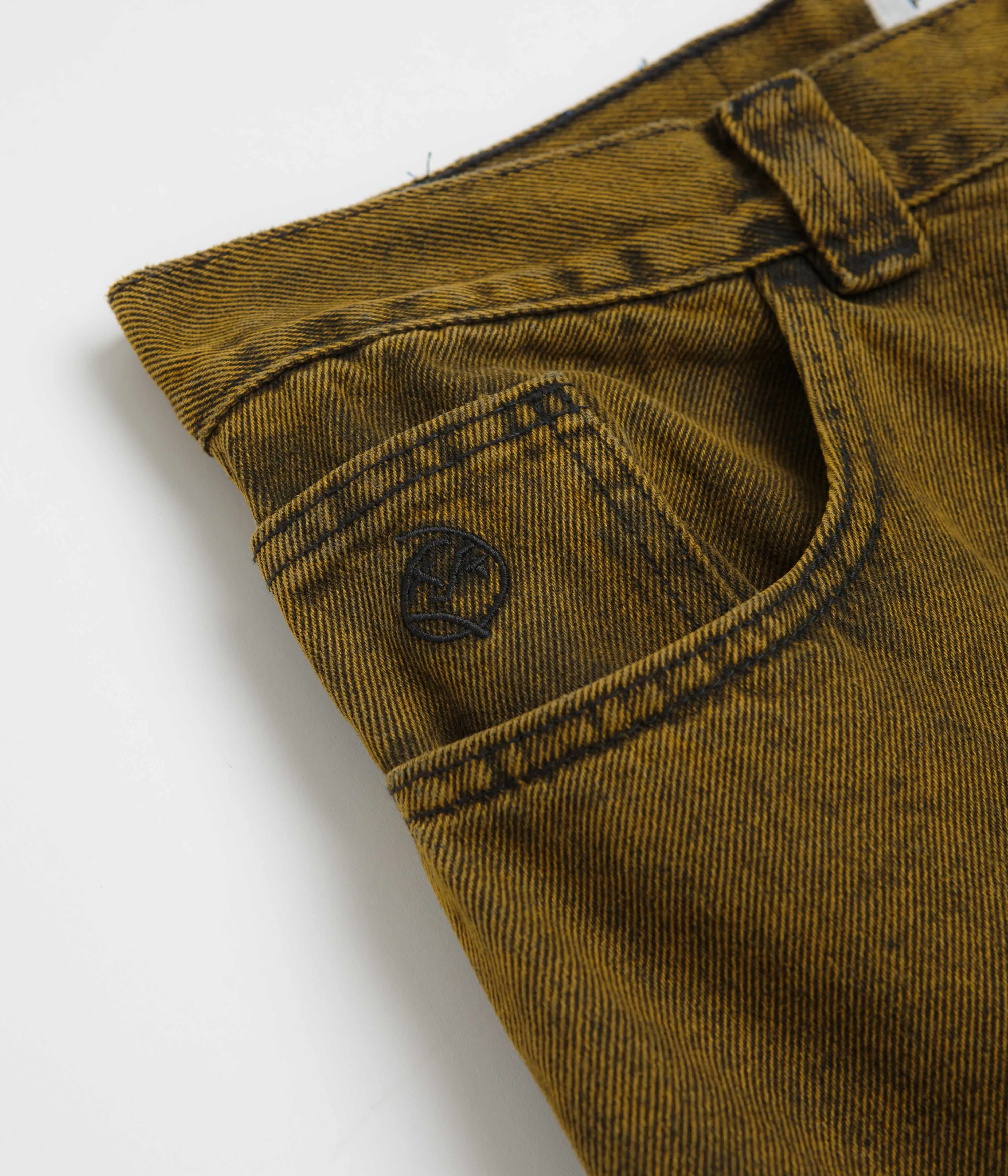 Polar Big Boy Jeans - Yellow Black / Black Polar Clothing
