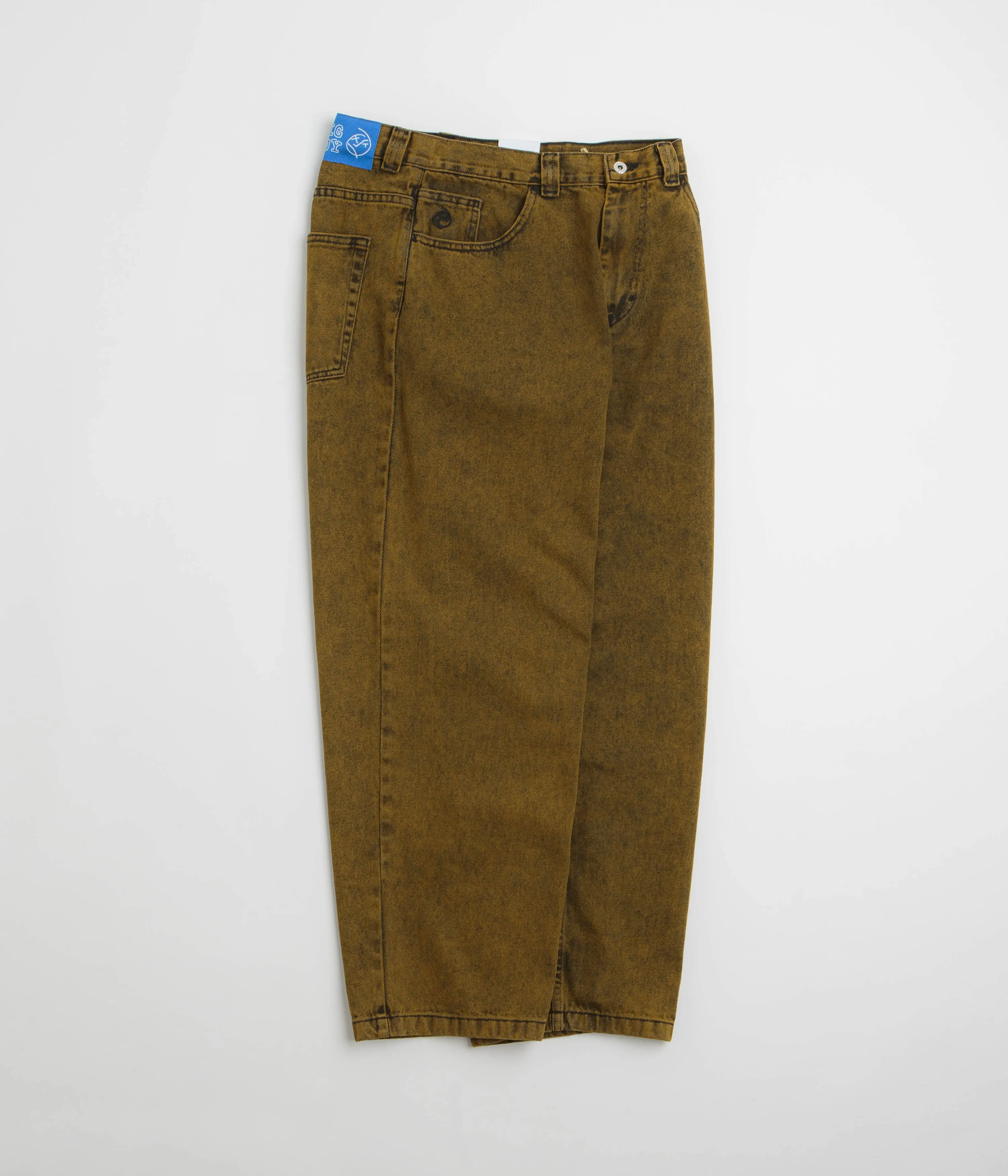 Polar Big Boy Jeans - Yellow Black / Black Polar Clothing