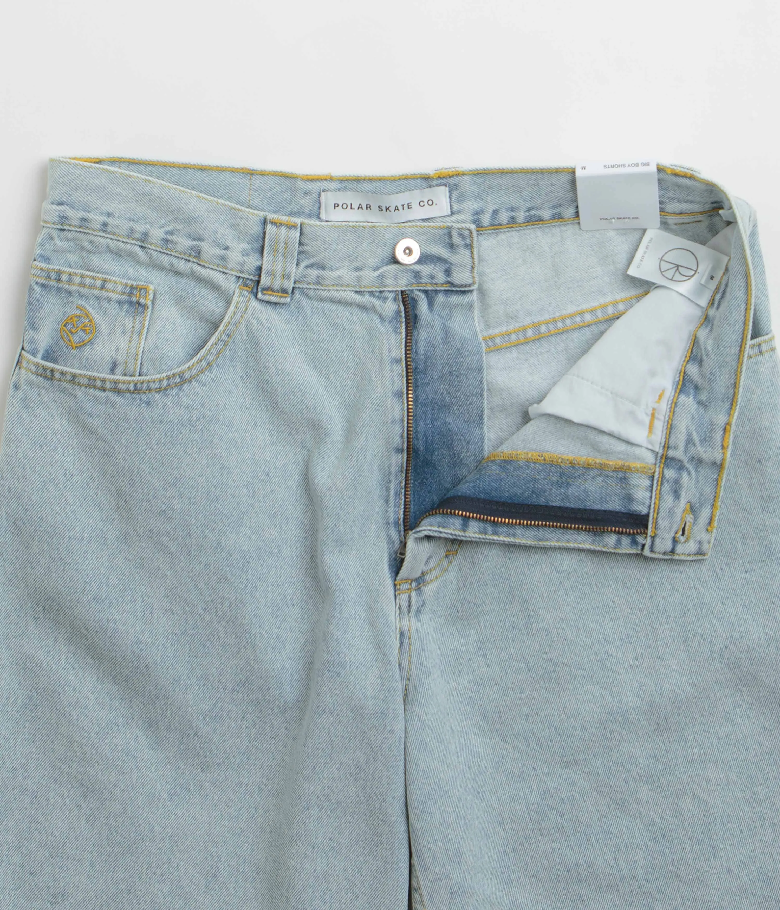 Polar Big Boy Shorts - Light Blue Polar Clothing