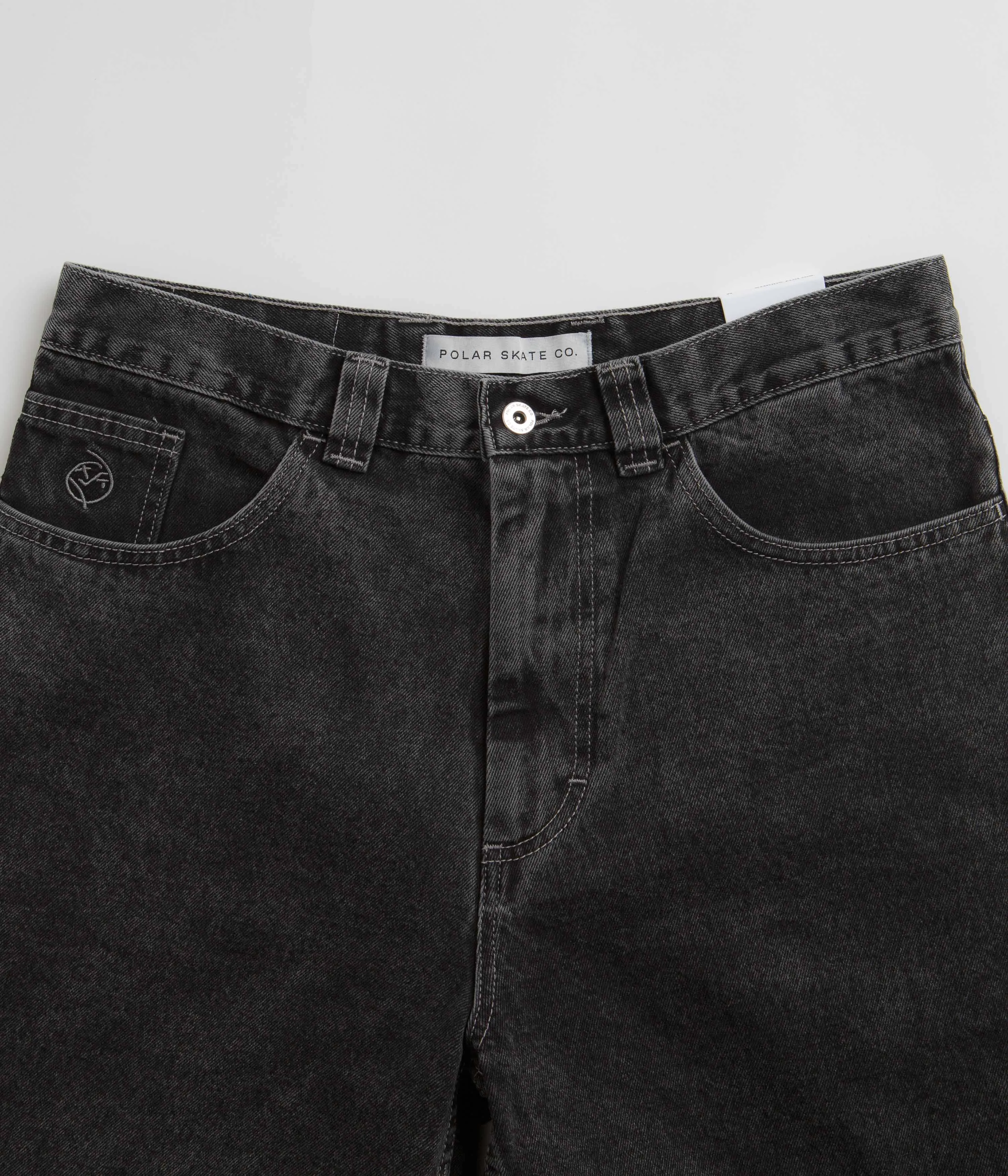 Polar Big Boy Shorts - Silver Black Polar Clothing