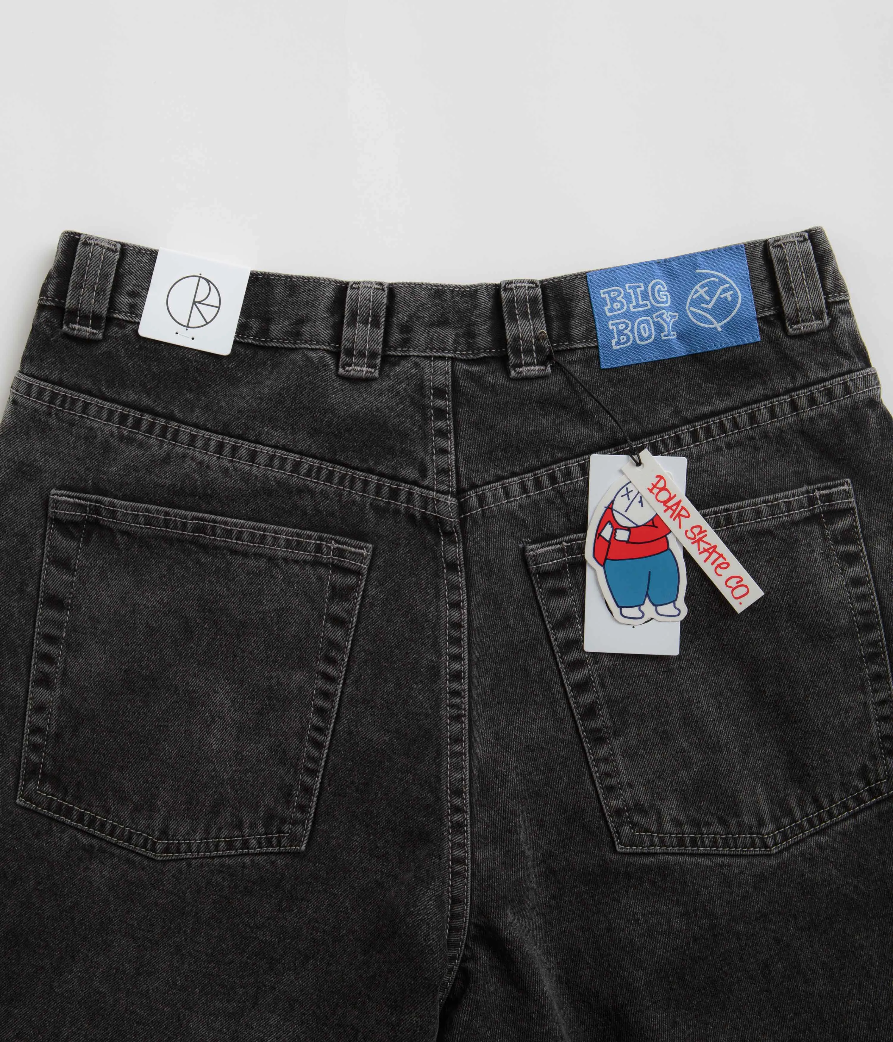 Polar Big Boy Shorts - Silver Black Polar Clothing