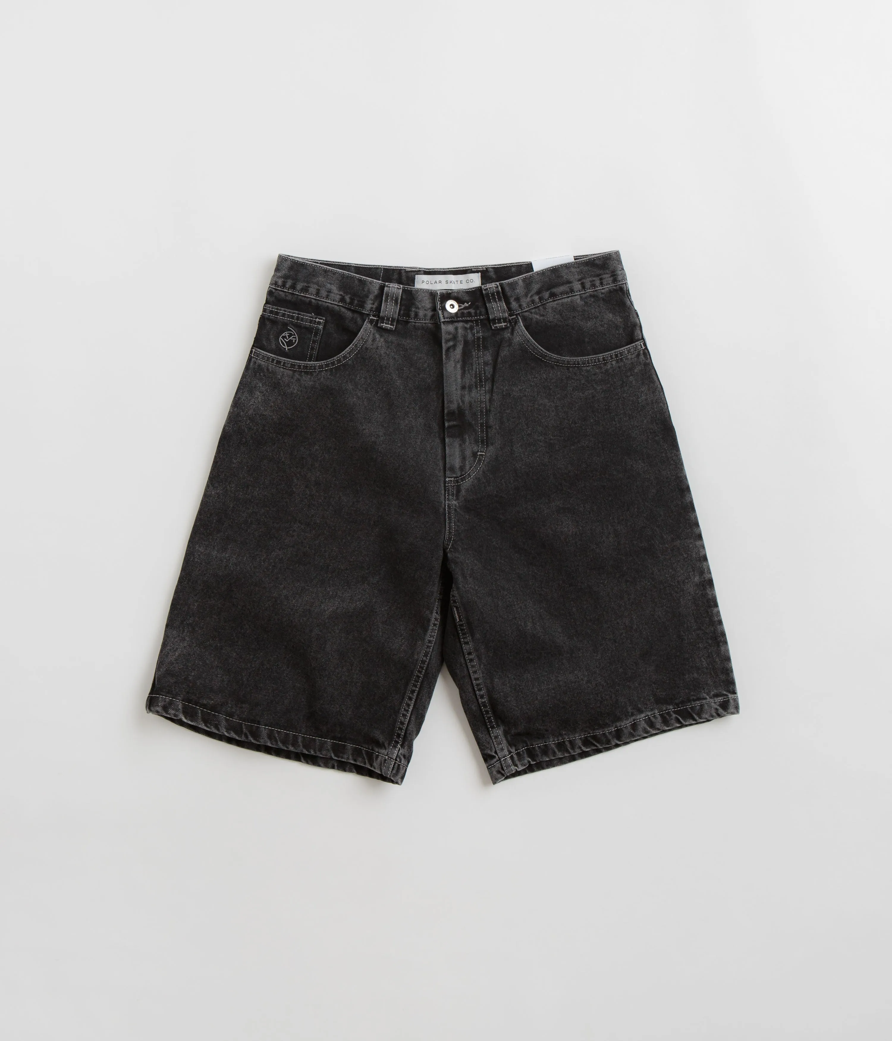 Polar Big Boy Shorts - Silver Black Polar Clothing