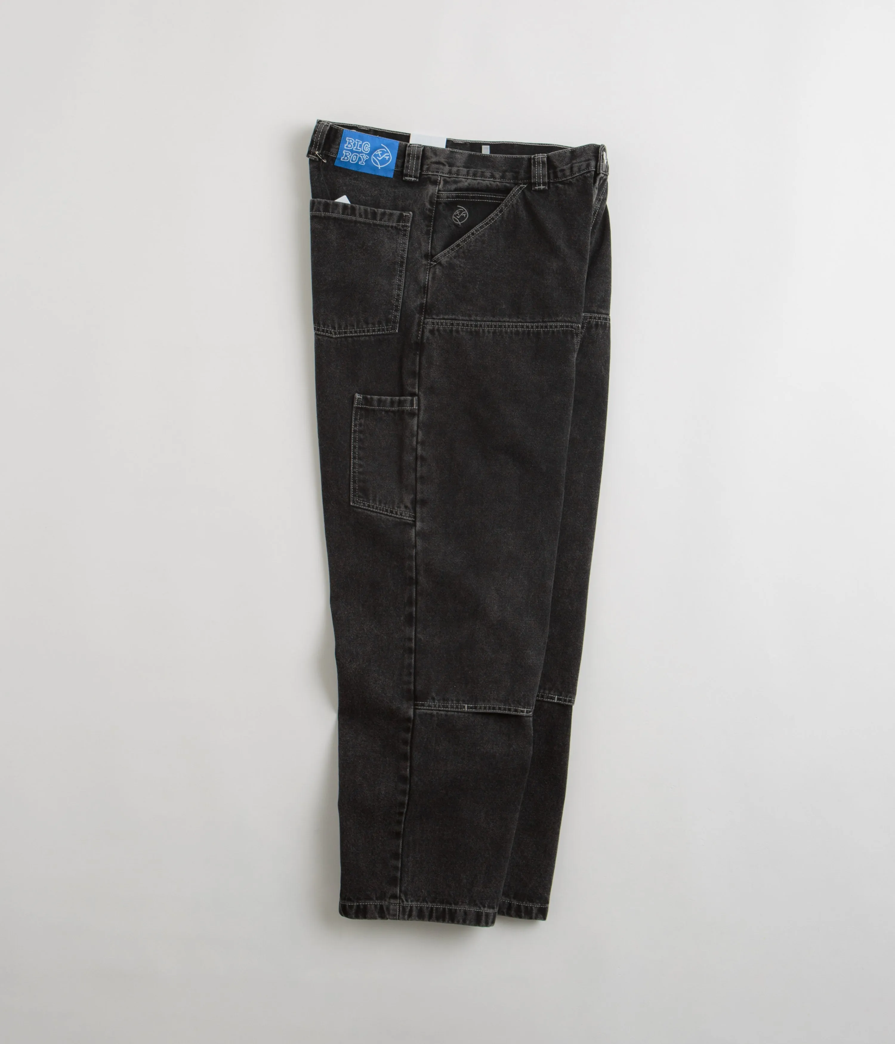 Polar Big Boy Work Pants - Silver Black Polar Clothing
