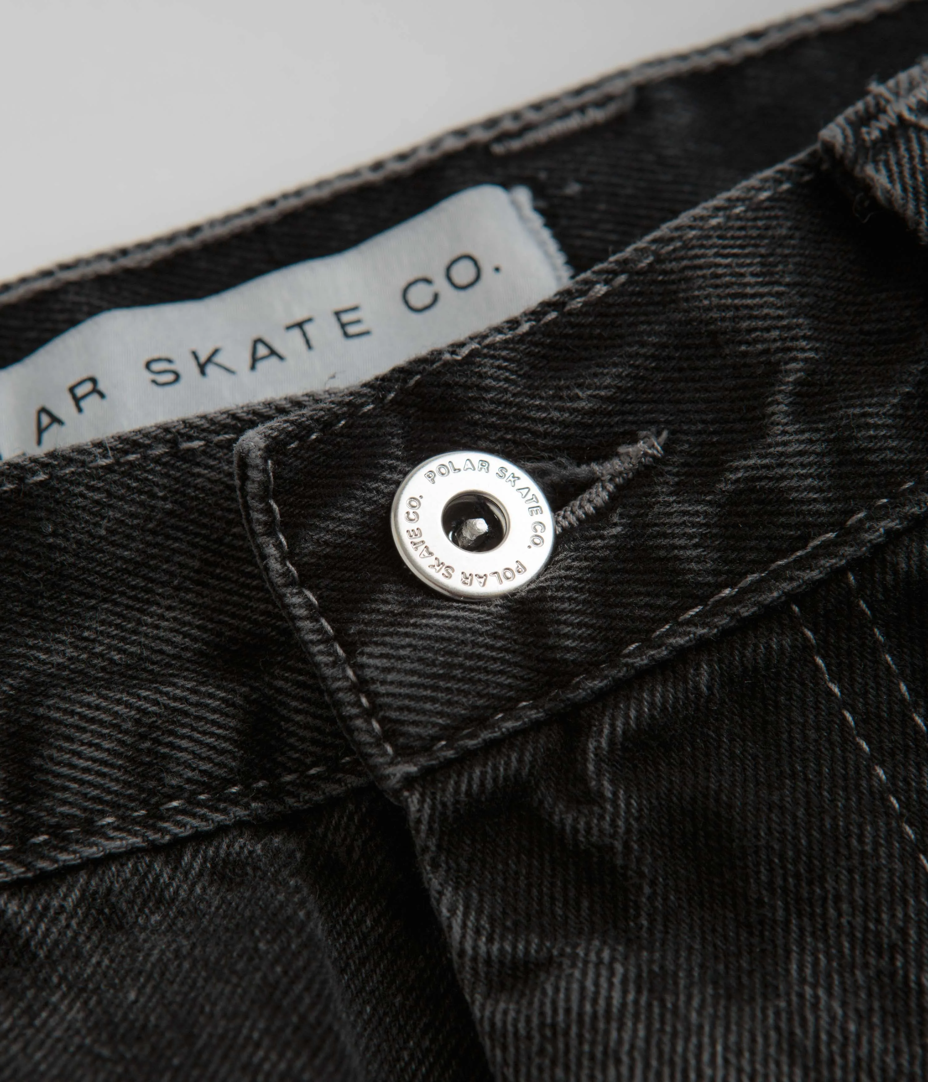 Polar Big Boy Work Pants - Silver Black Polar Clothing