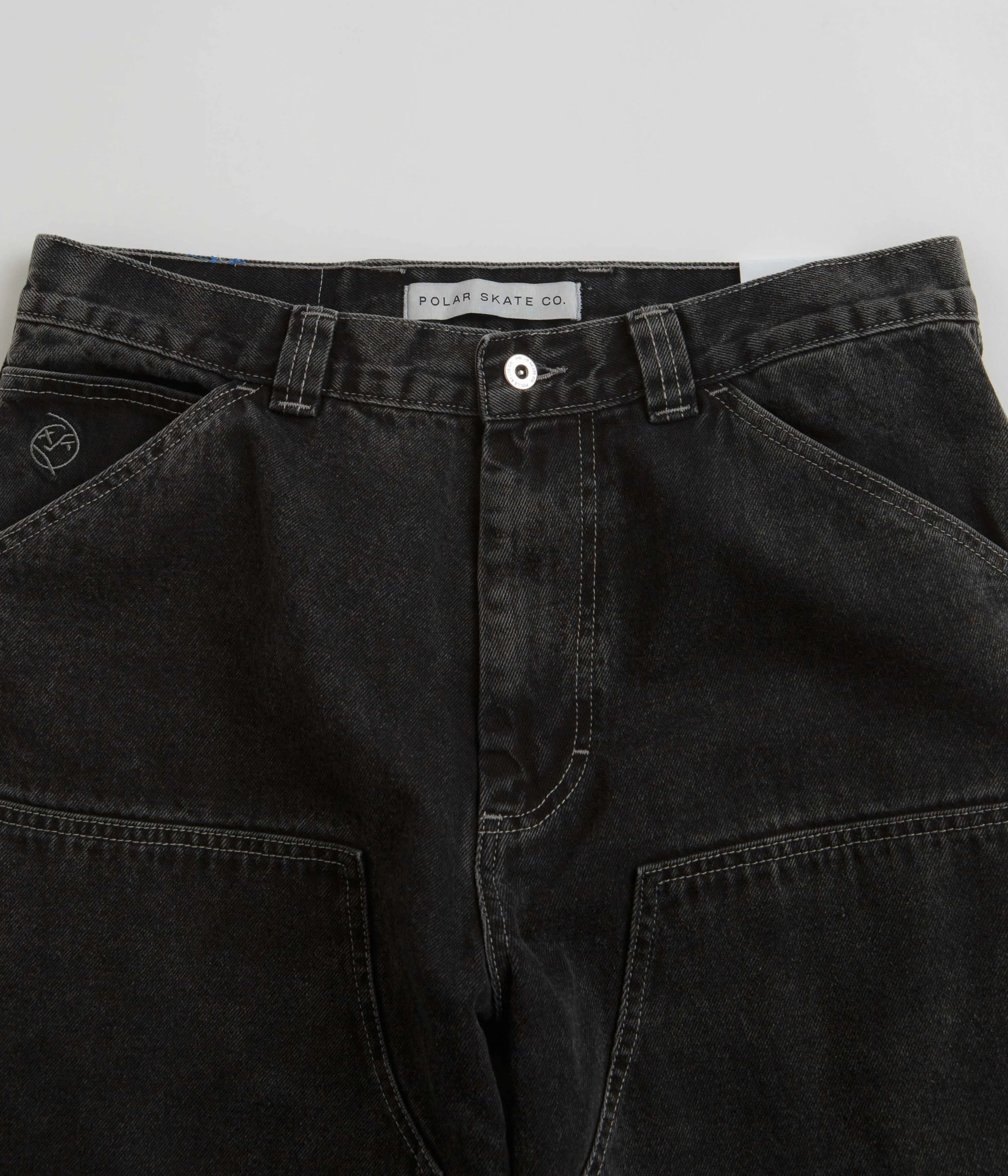 Polar Big Boy Work Pants - Silver Black Polar Clothing
