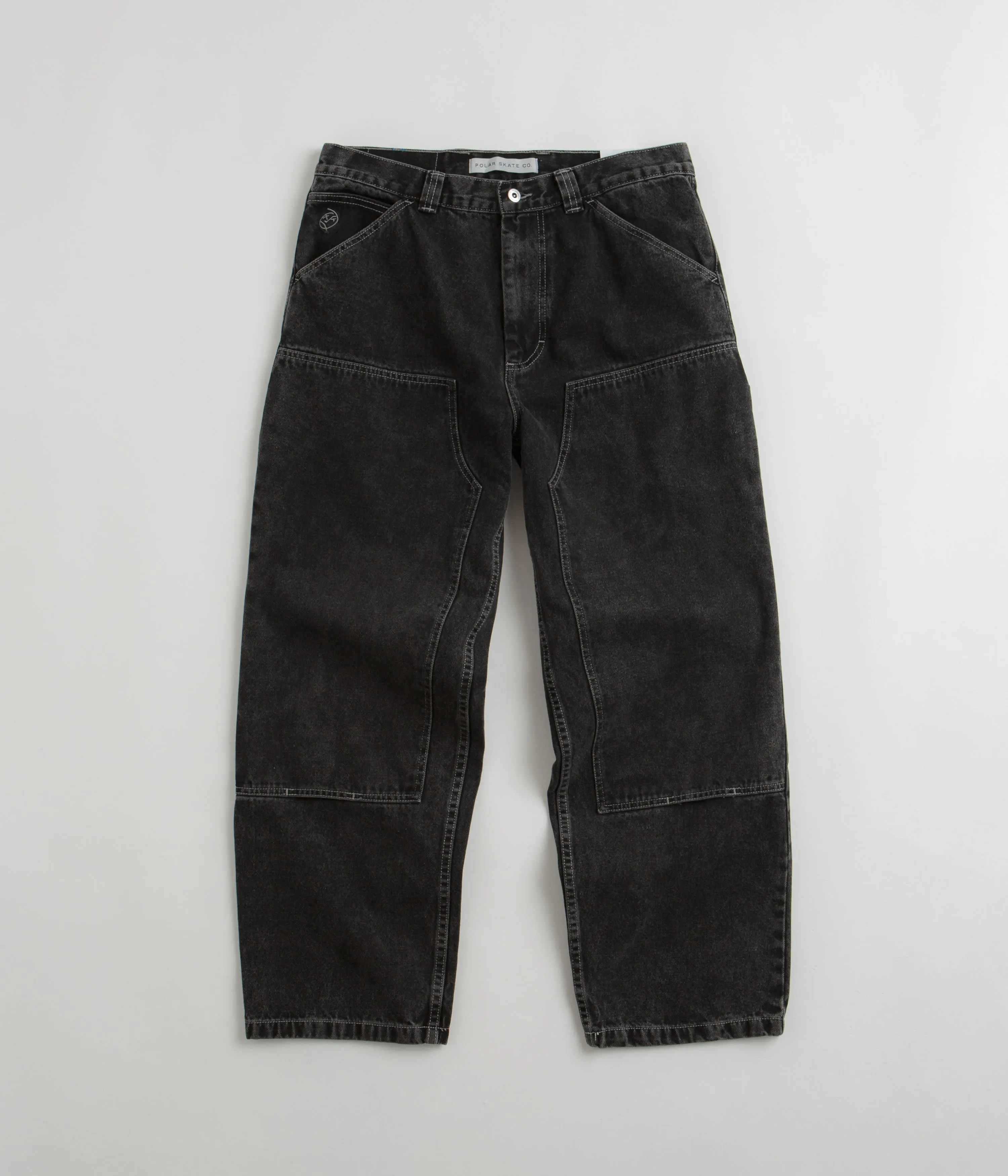 Polar Big Boy Work Pants - Silver Black Polar Clothing