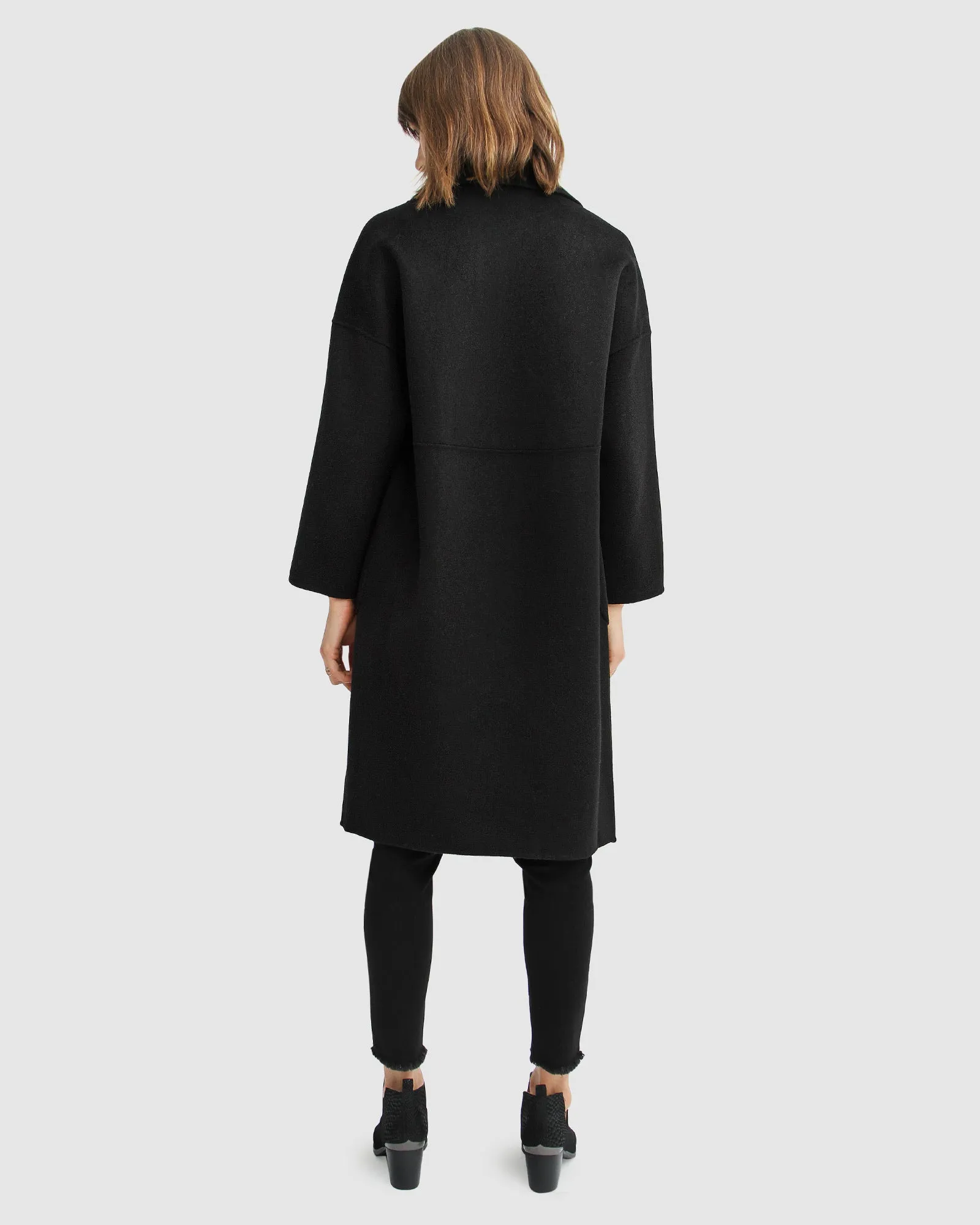 Publisher Double-Breasted Wool Blend Coat